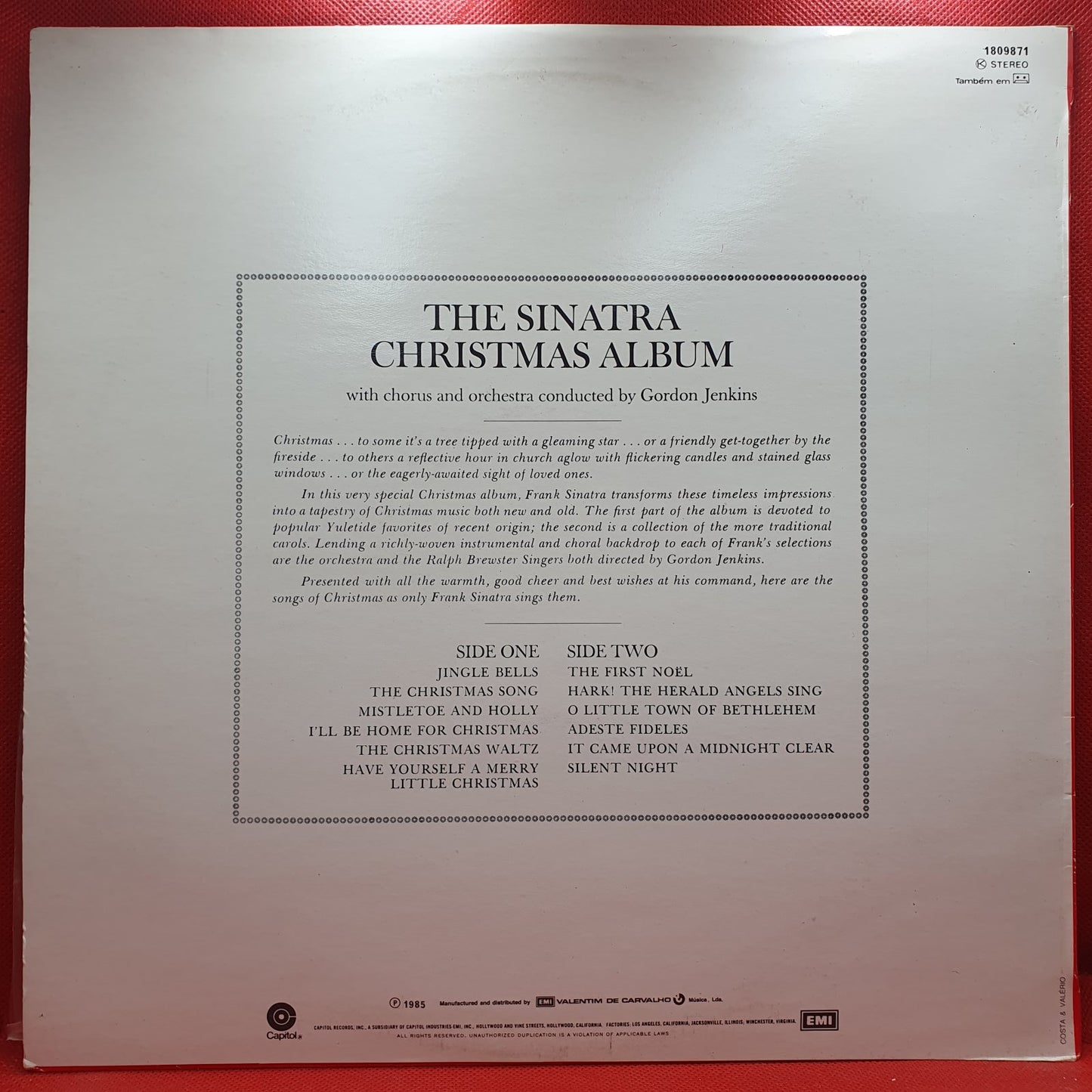 Frank Sinatra - The Sinatra Christmas Album (LP)