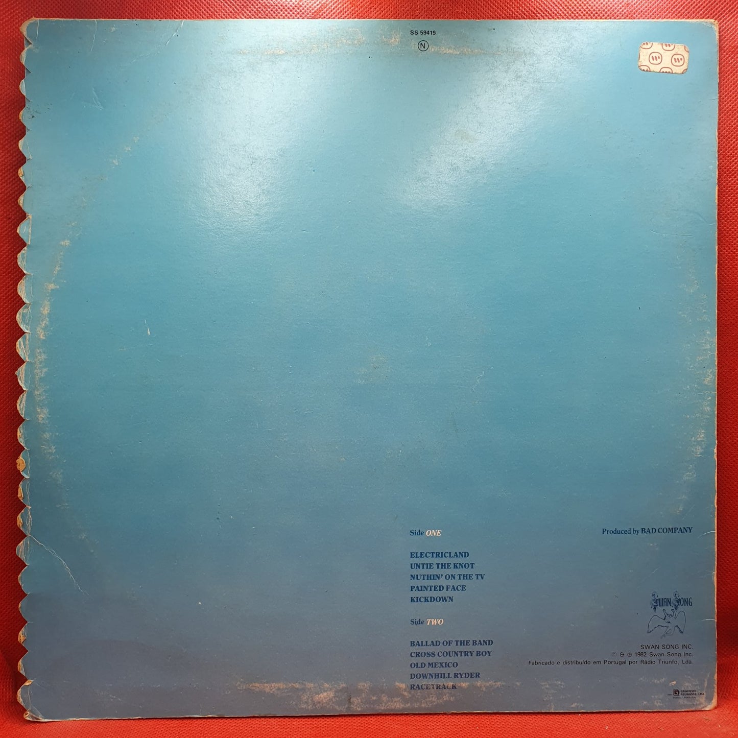 Bad Company (3) - Rough Diamonds (LP)