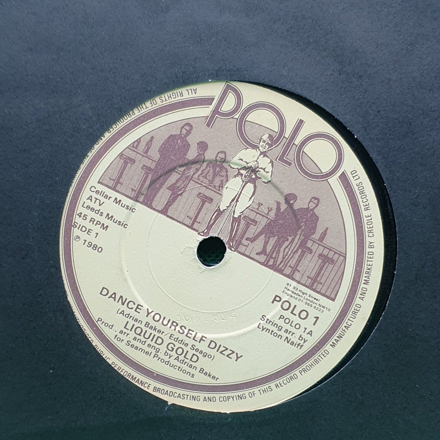 Liquid Gold - Dance Yourself Dizzy (SP)