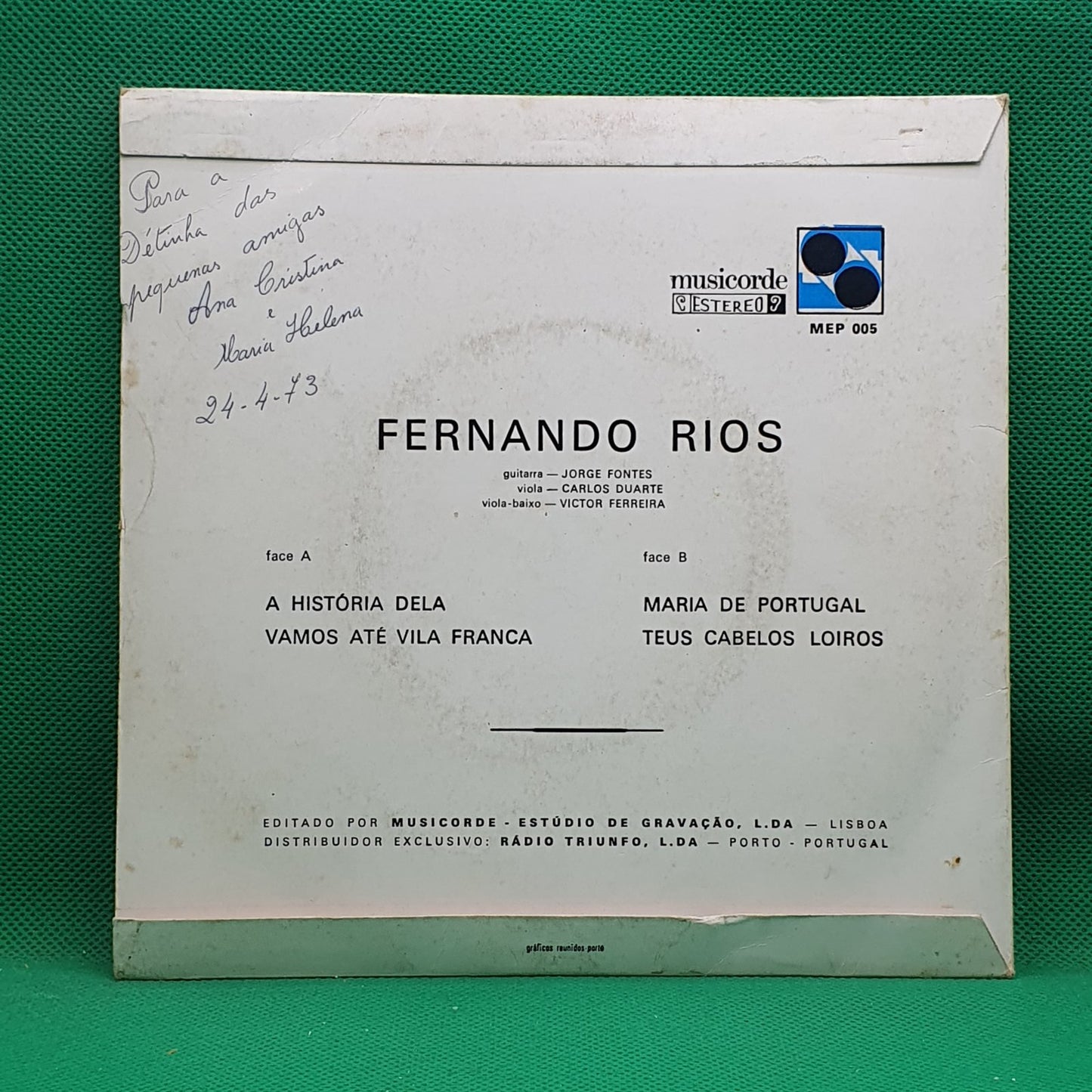 Fernando Rios (2) - A História Dela (EP)