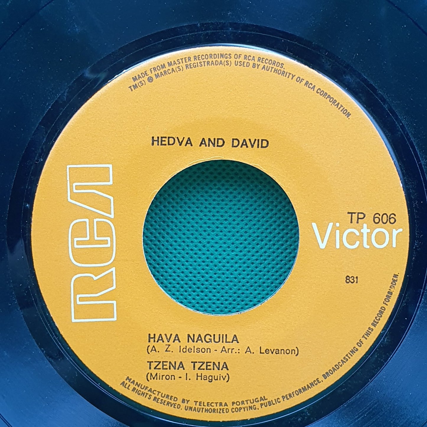 Hedva & David* - 1.º Prémio Internacional Festival Pop De Tókio 1971 (EP)