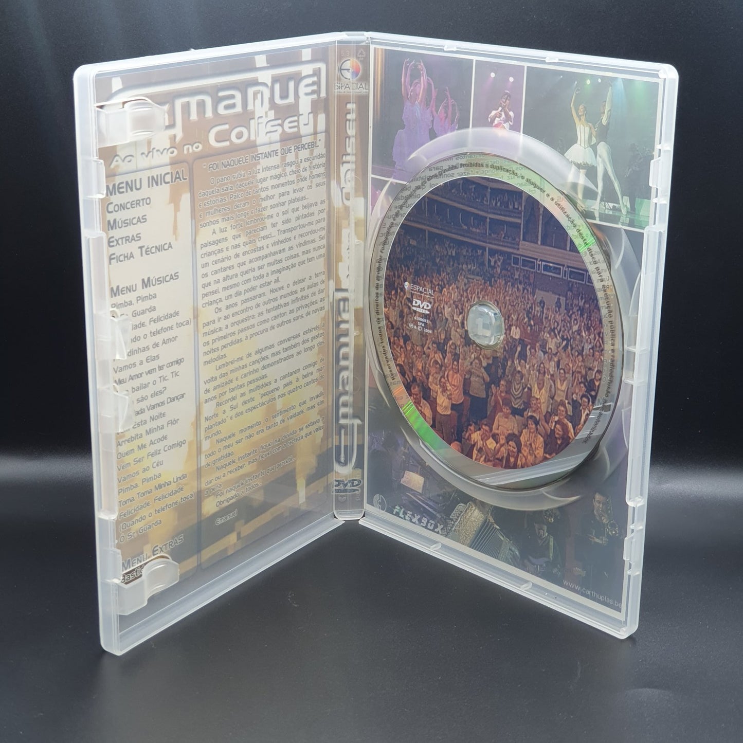Emanuel - Ao Vivo No Coliseu (DVD Música)
