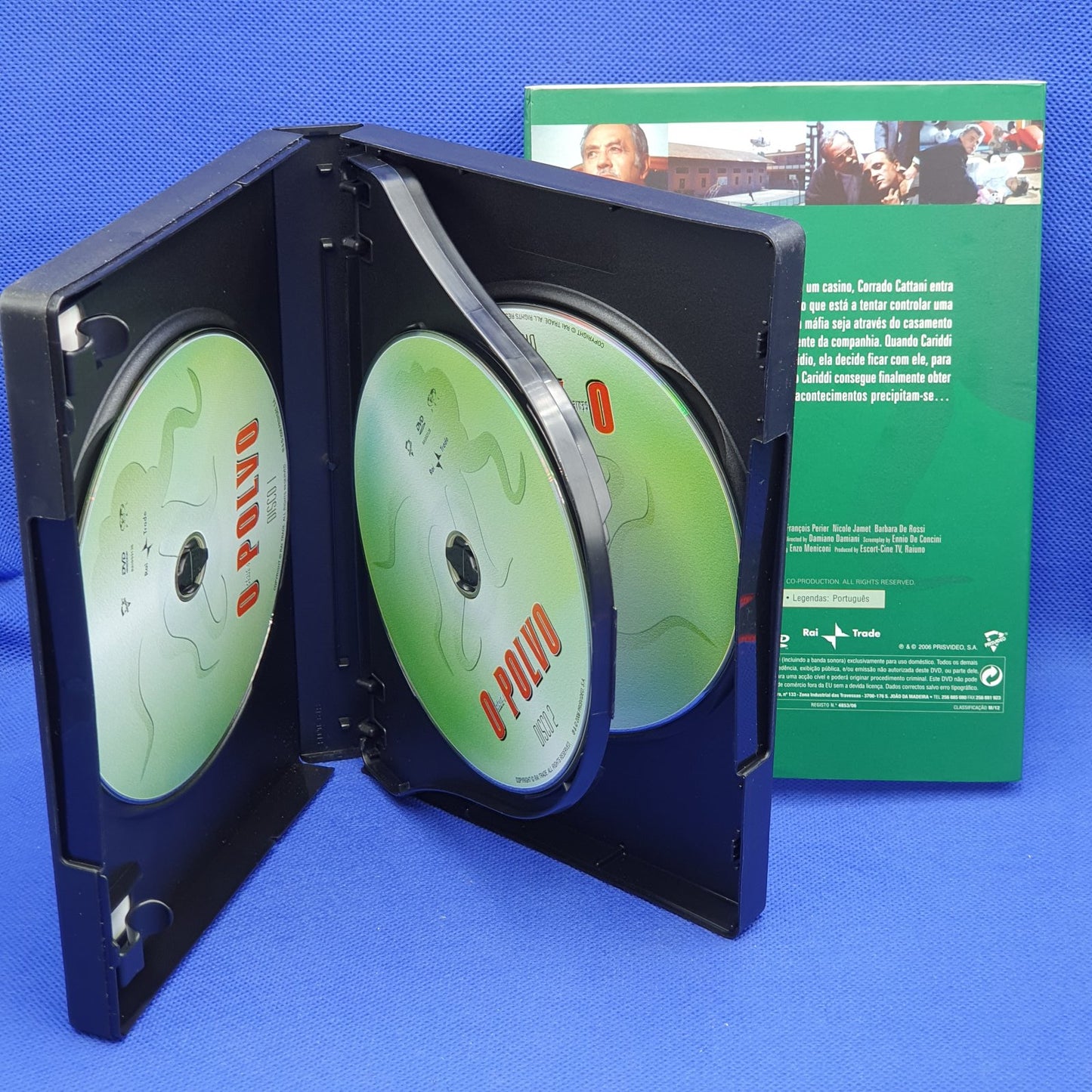 Série 4 de O Polvo (3xDVD) Ref. OL-VI