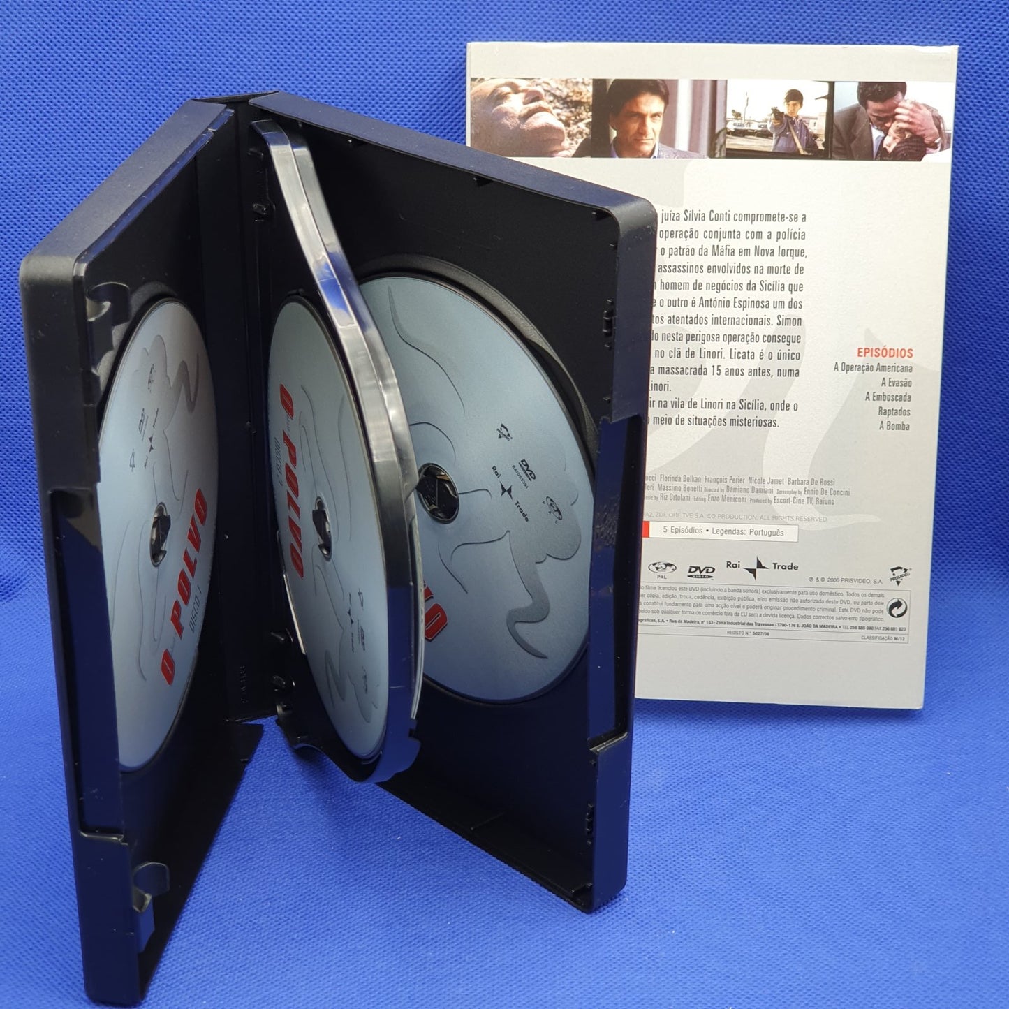 Série 5 de O Polvo (4xDVD) Ref. OL-VI