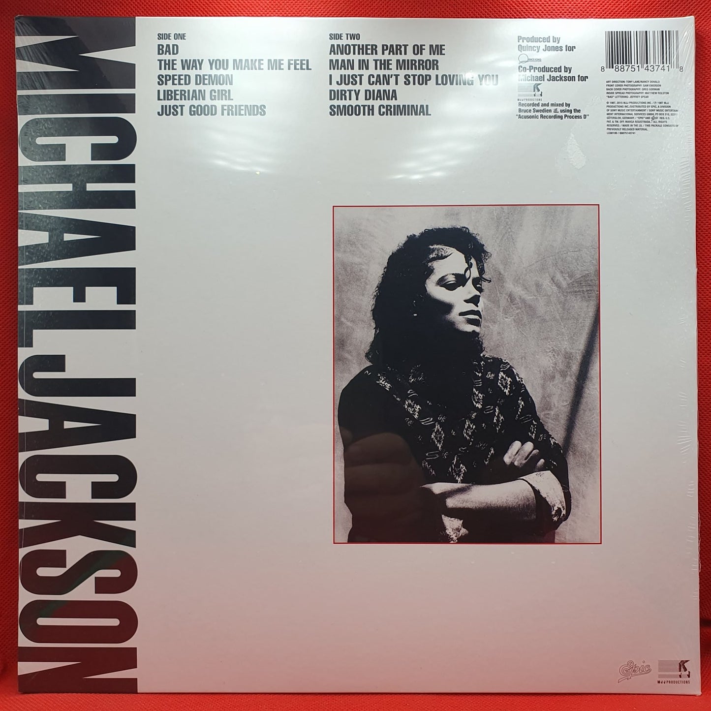 Michael Jackson - Bad (LP)