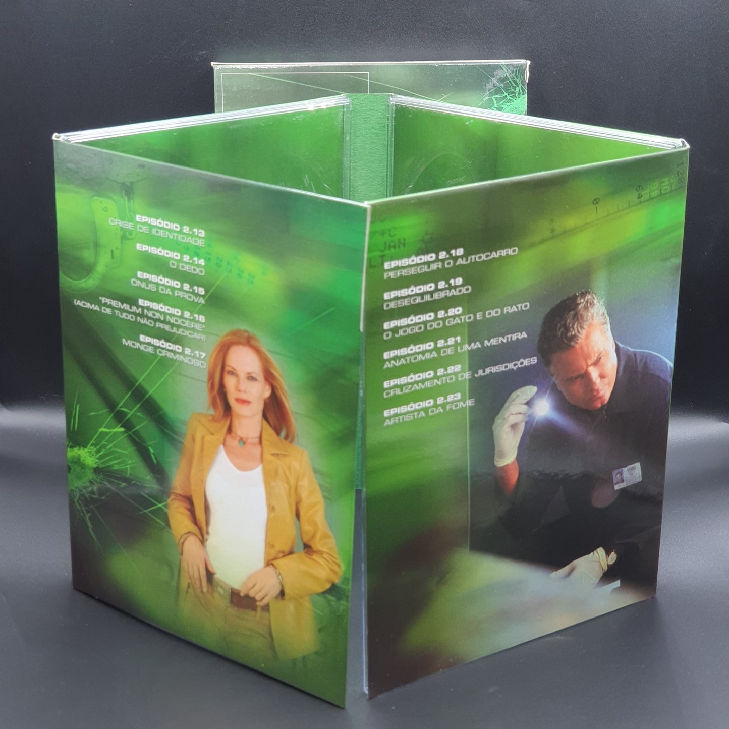 CSI: Crime Sob Investigação Season 2 Completo (3xDVD) Ref. OL-VI