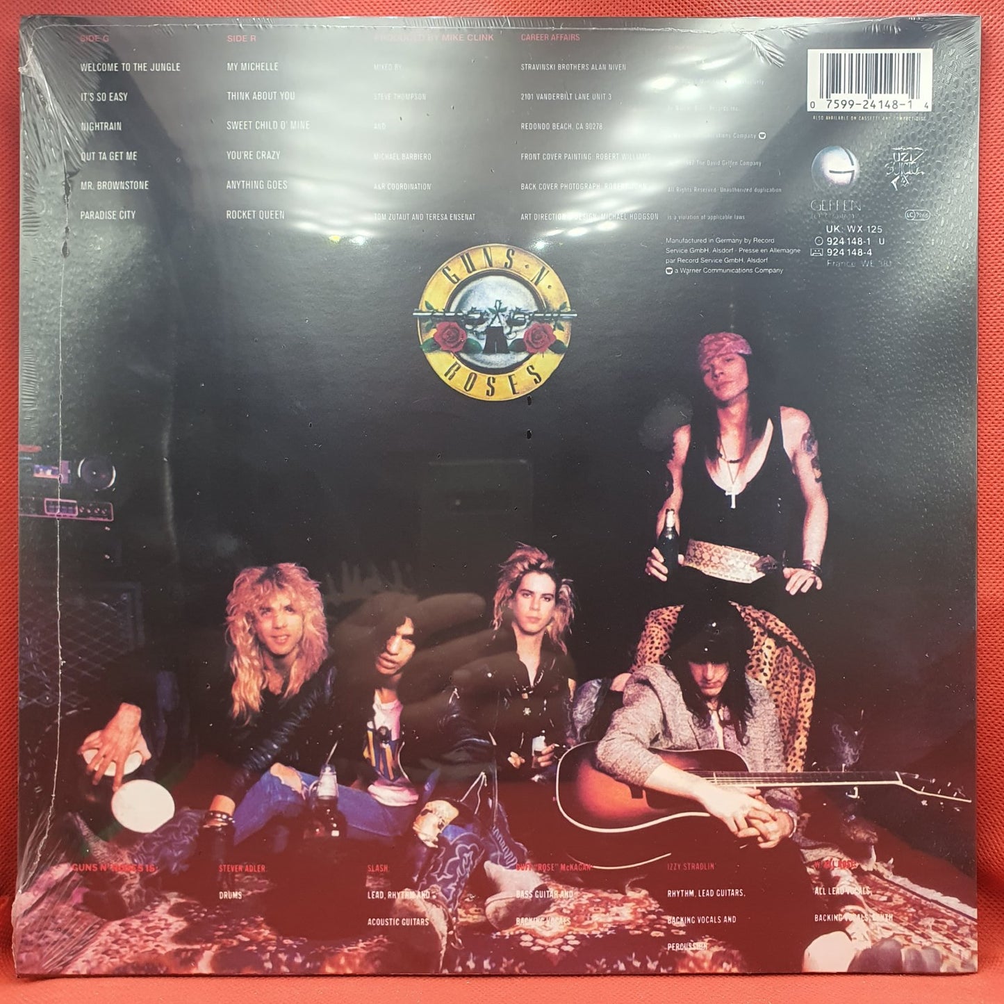 Guns n' Roses - Appetite For Destruction (LP)