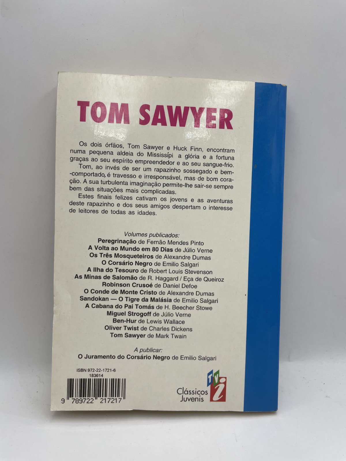 Livro-Tom Sawyer- Mark Twain