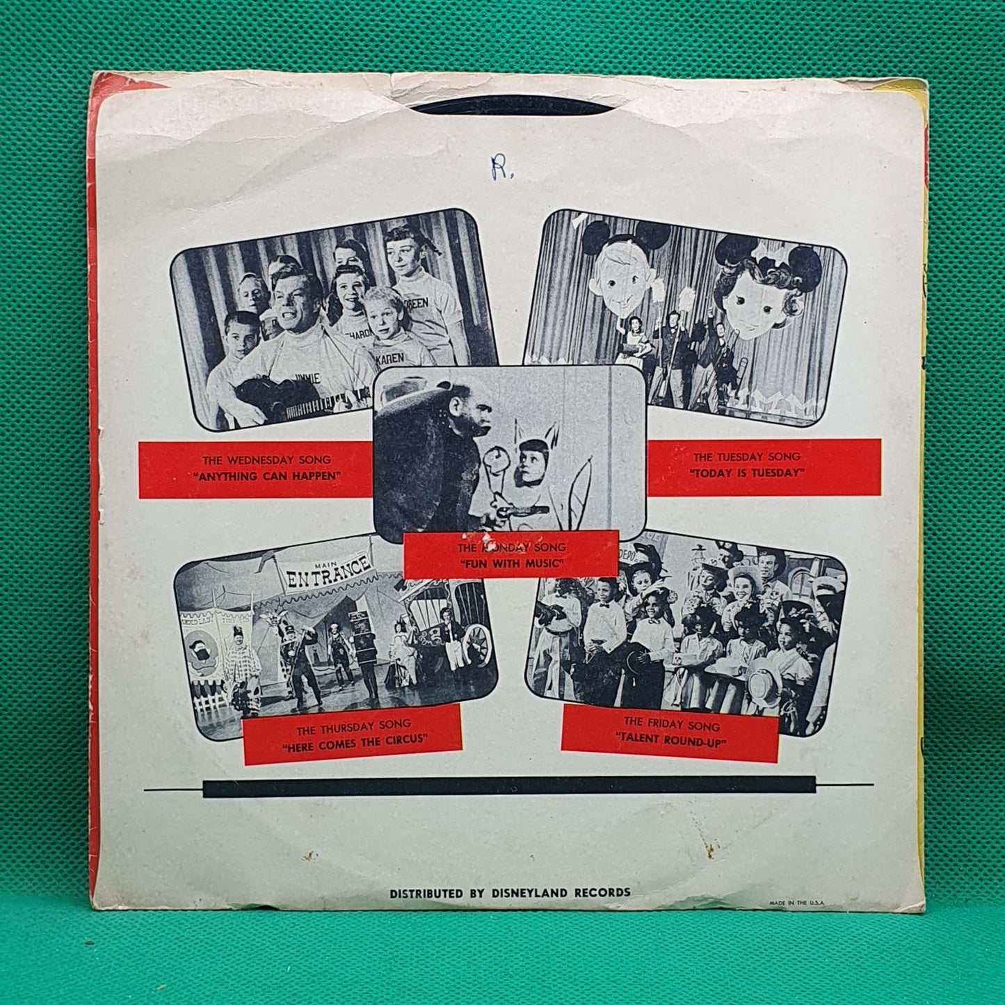 Various – Official Mickey Mouse Club Songs (EP)