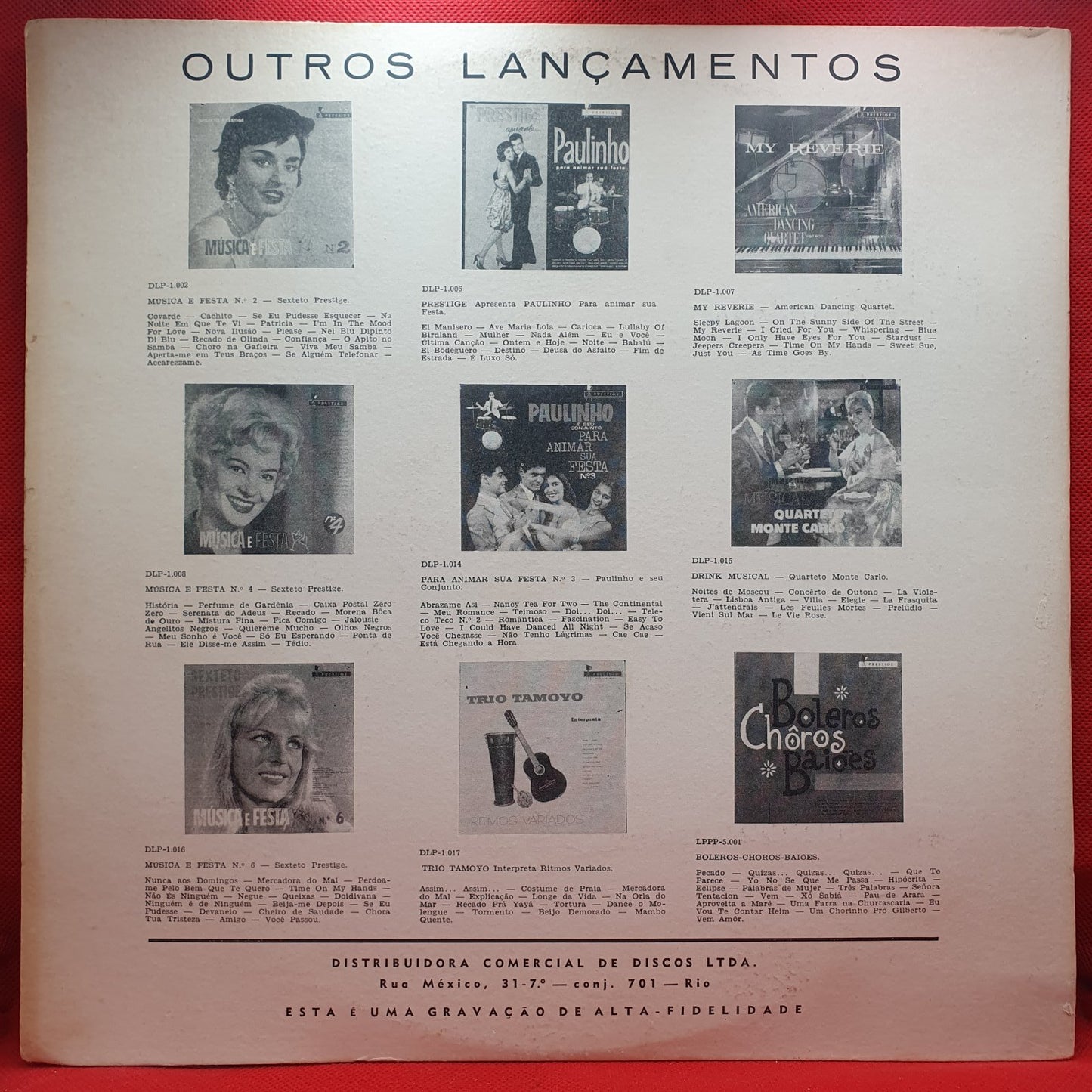 Miltinho - Reprise De Sucessos (LP)
