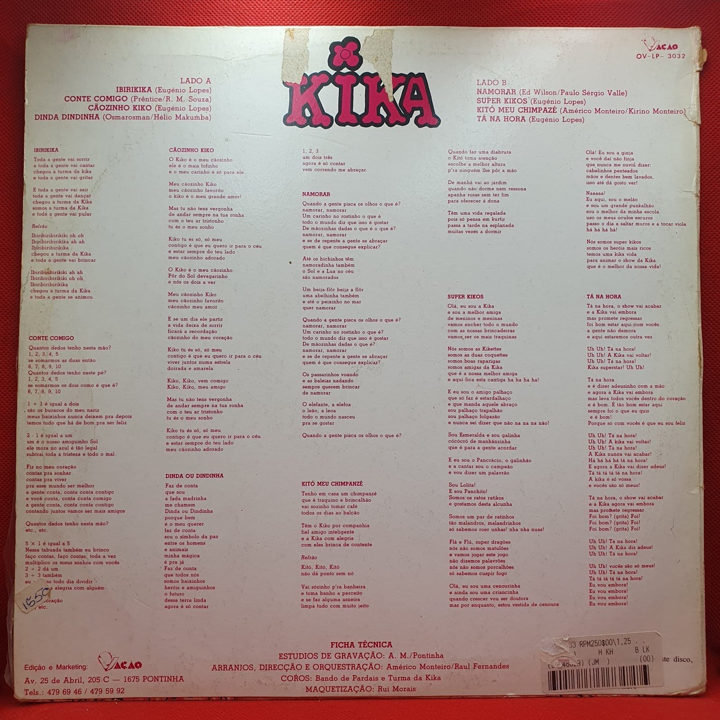 Kika (20) - Show Da Kika (LP)