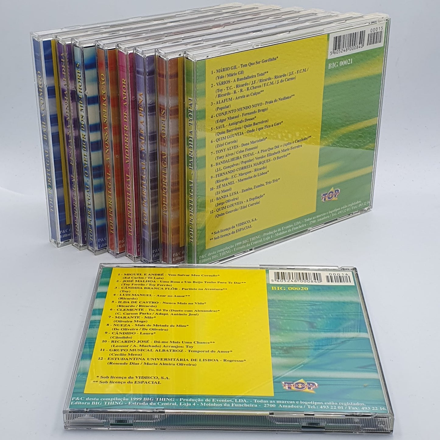 Coleção Top Portugal (20xCD) Ref. OL-VI