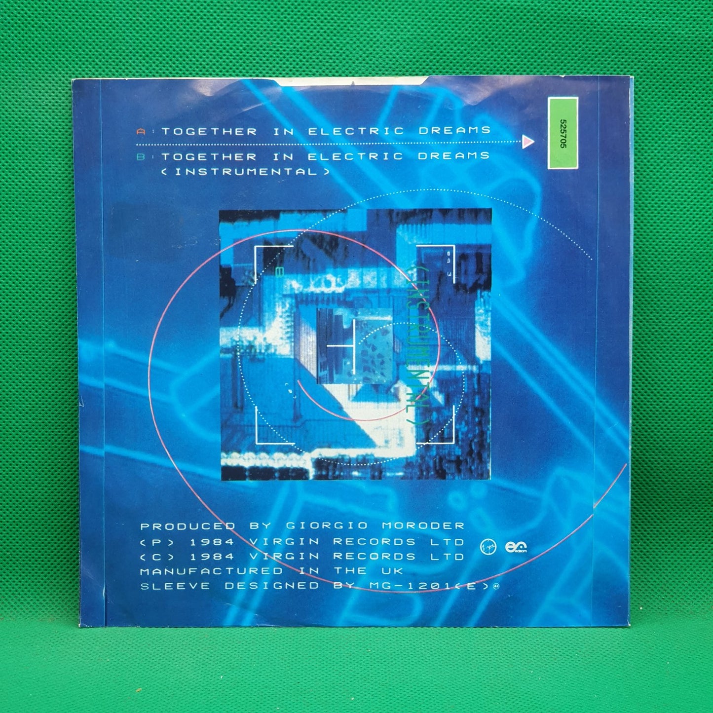 Giorgio Moroder with Philip Oakey - Together In Electric Dreams (SP)
