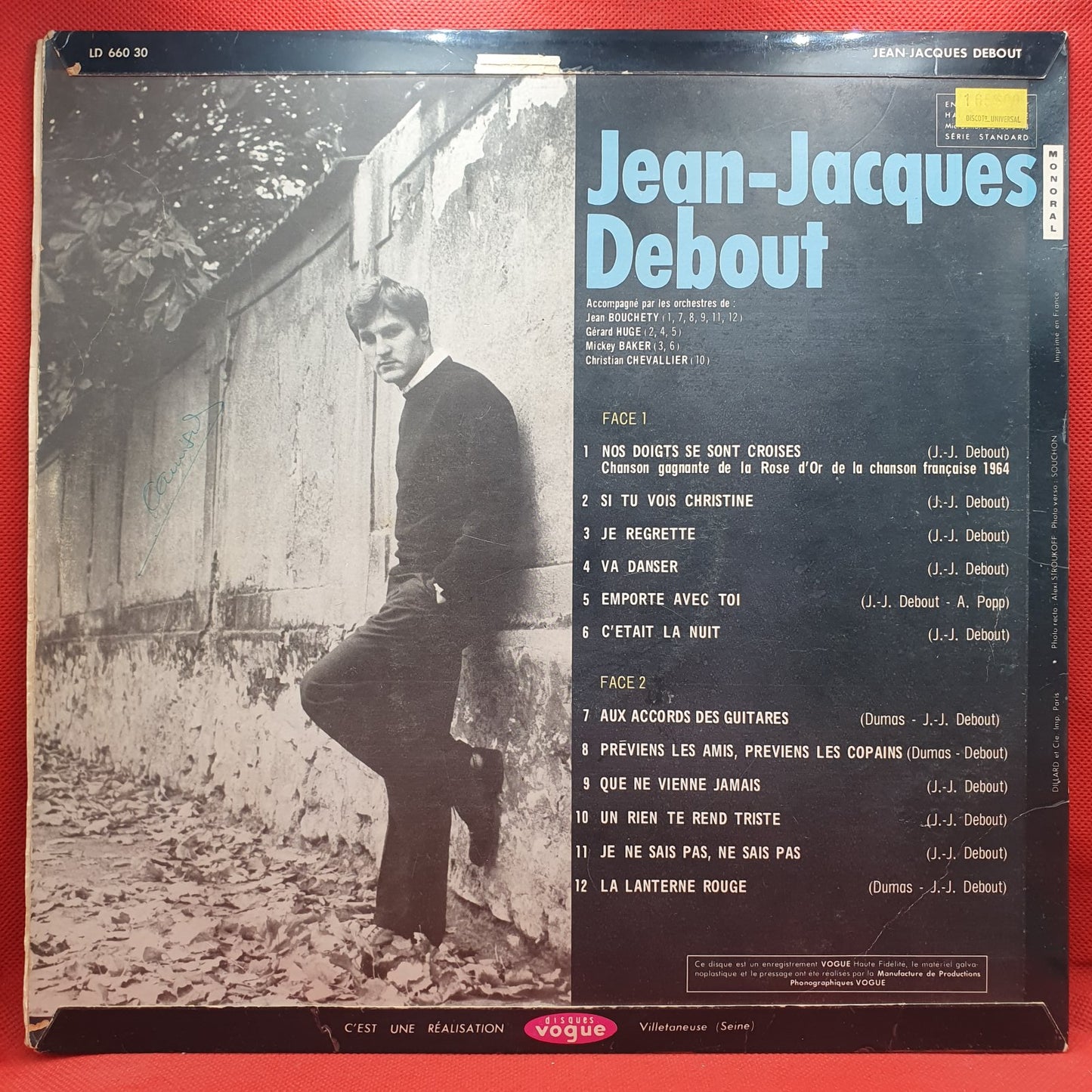 Jean-Jacques Debout - Jean-Jacques Debout (LP)