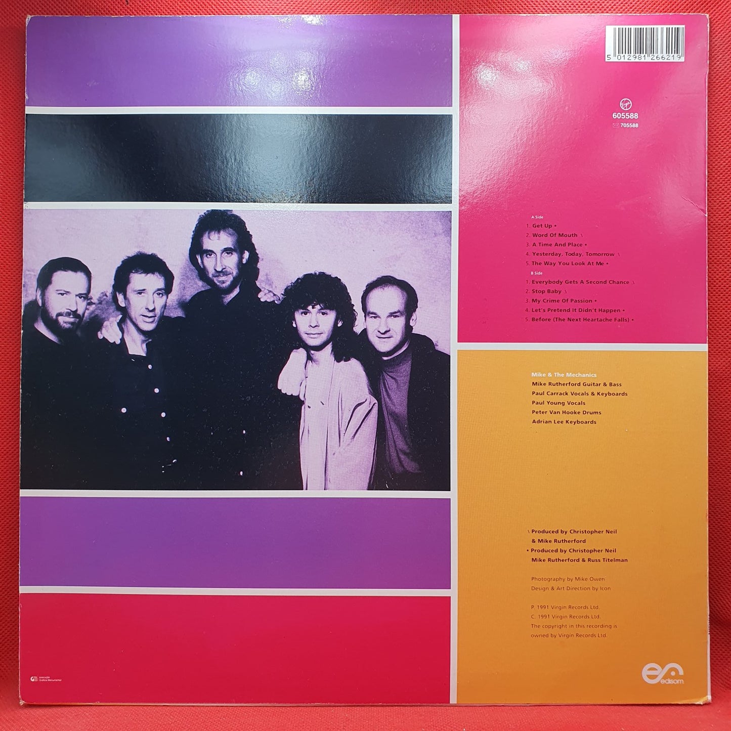 Mike & The Mechanics - Word Of Mouth (LP)