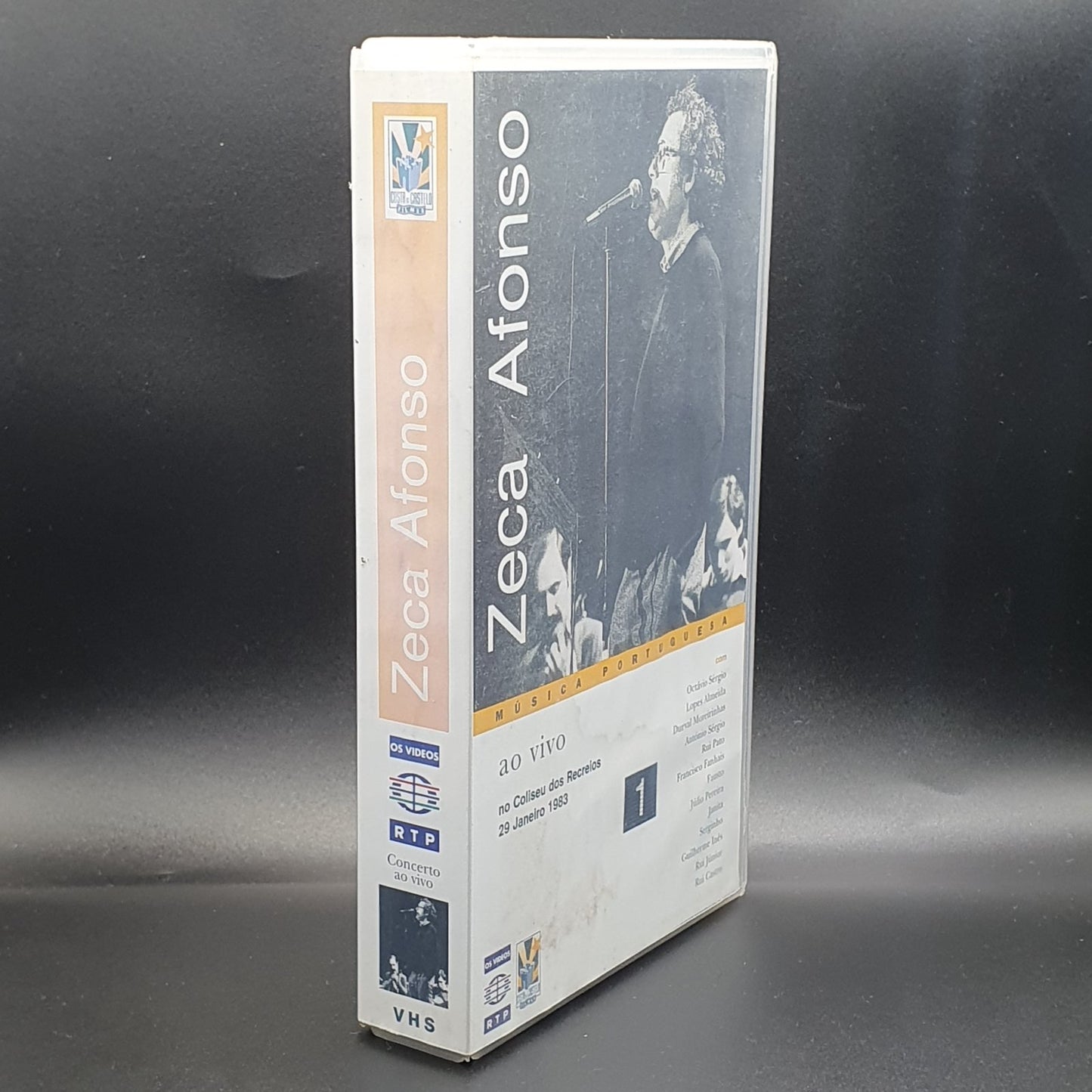 Zeca Afonso - Ao Vivo No Coliseu 1983 (VHS) Ref. OL-VI
