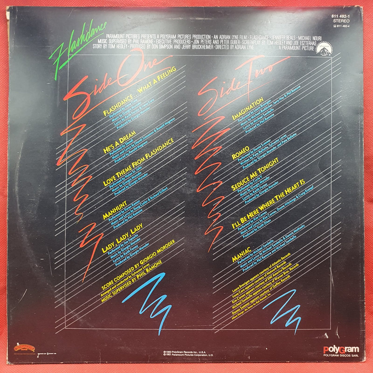 Various - Flashdance (Original Soundtrack From The Motion Picture) (LP)