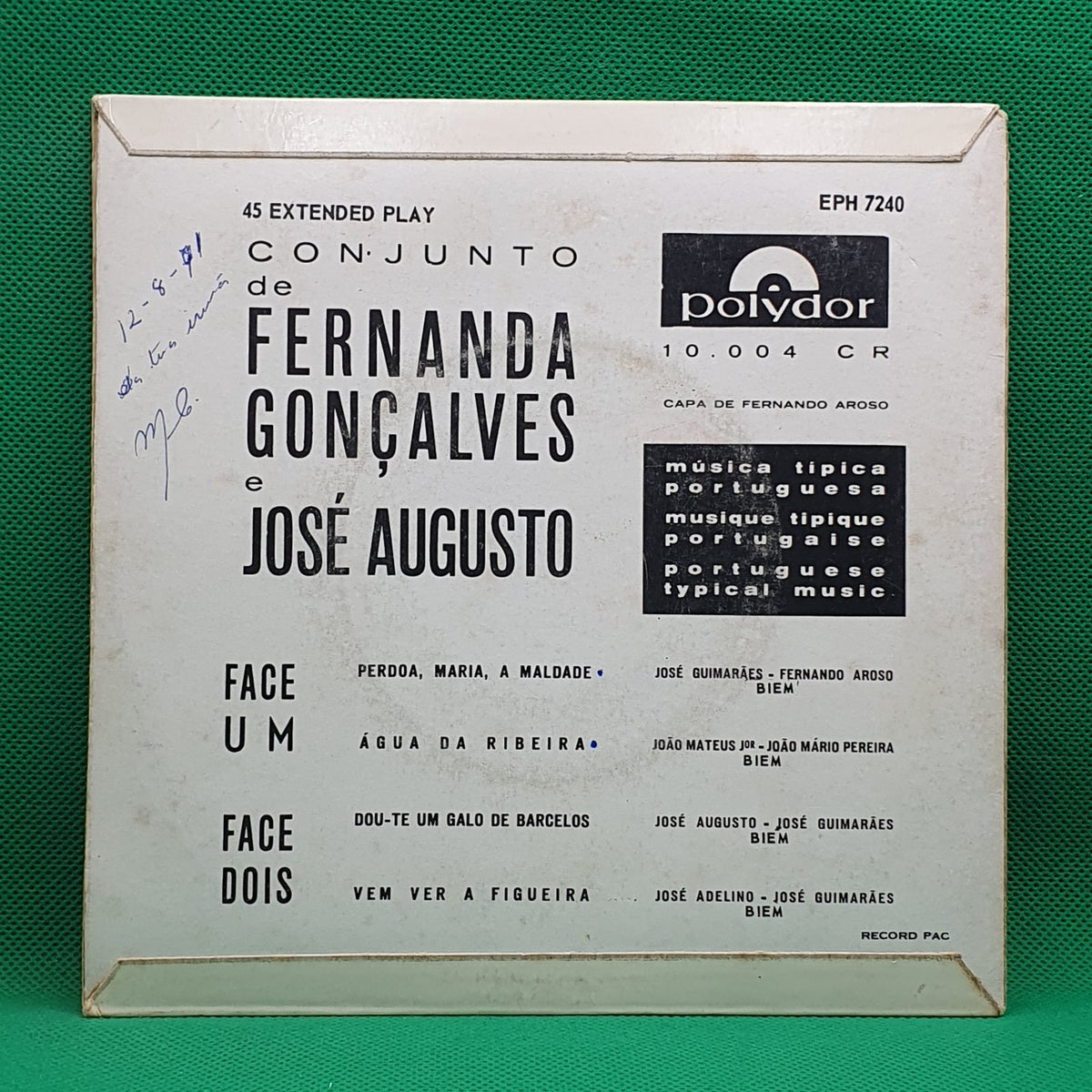 Conjunto de Fernanda Gonçalves e José Augusto - Perdoa Maria a Maldade (EP)