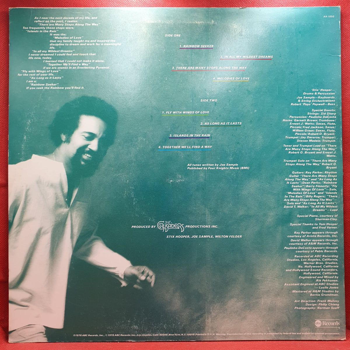 Joe Sample - Rainbow Seeker (LP)
