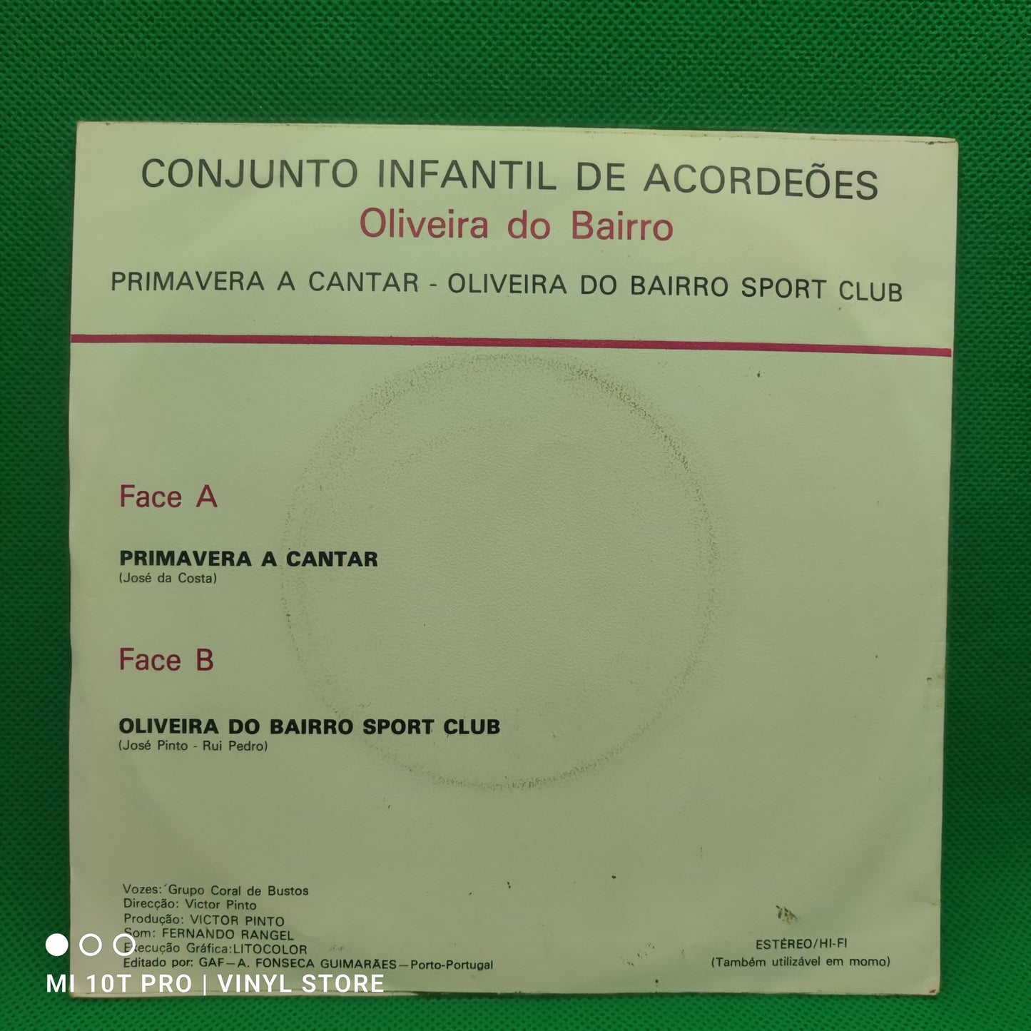 Oliveira Do Bairro - Conjunto Infantil De Acordões