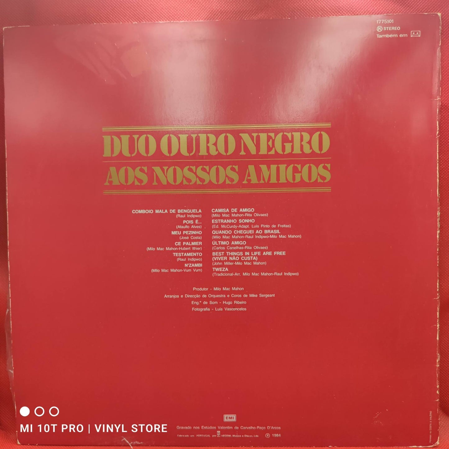 Duo Ouro Negro – An unsere Freunde