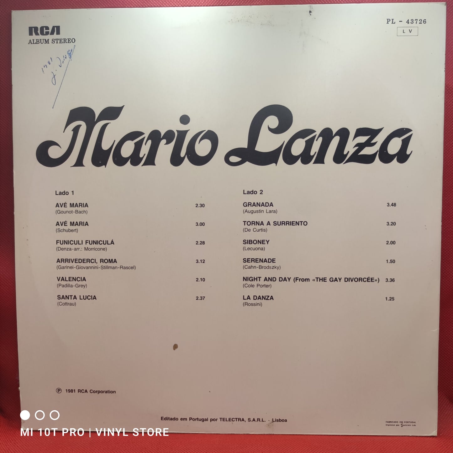 Mario Lanza – Das Beste aus