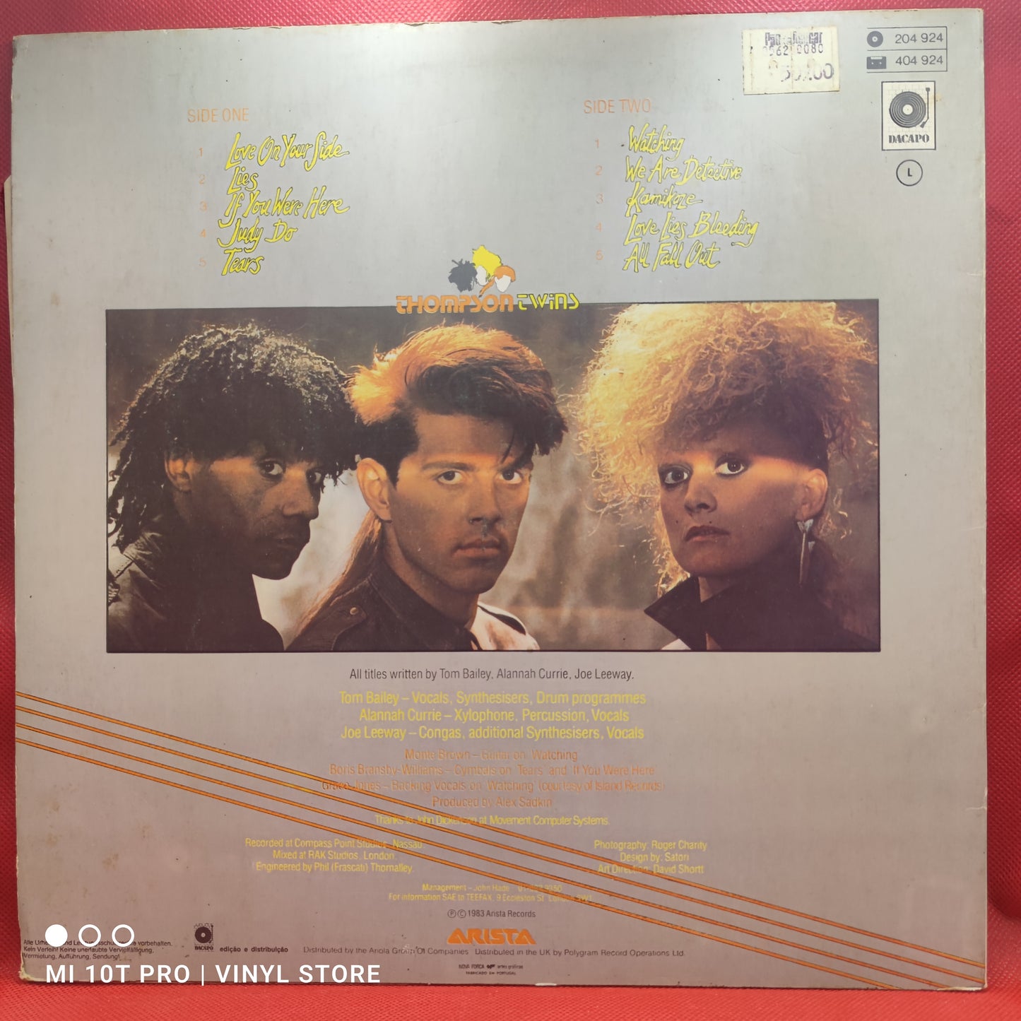 Thompson Twins – Schneller Schritt und Seitentritt