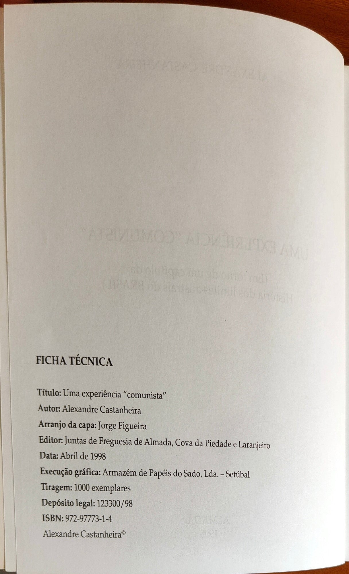 Uma experiência "comunista"