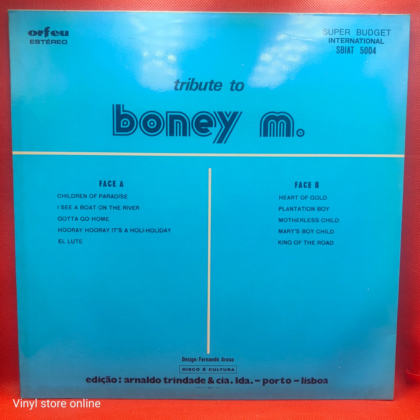 Unbekannter Künstler – Hommage an Boney M.