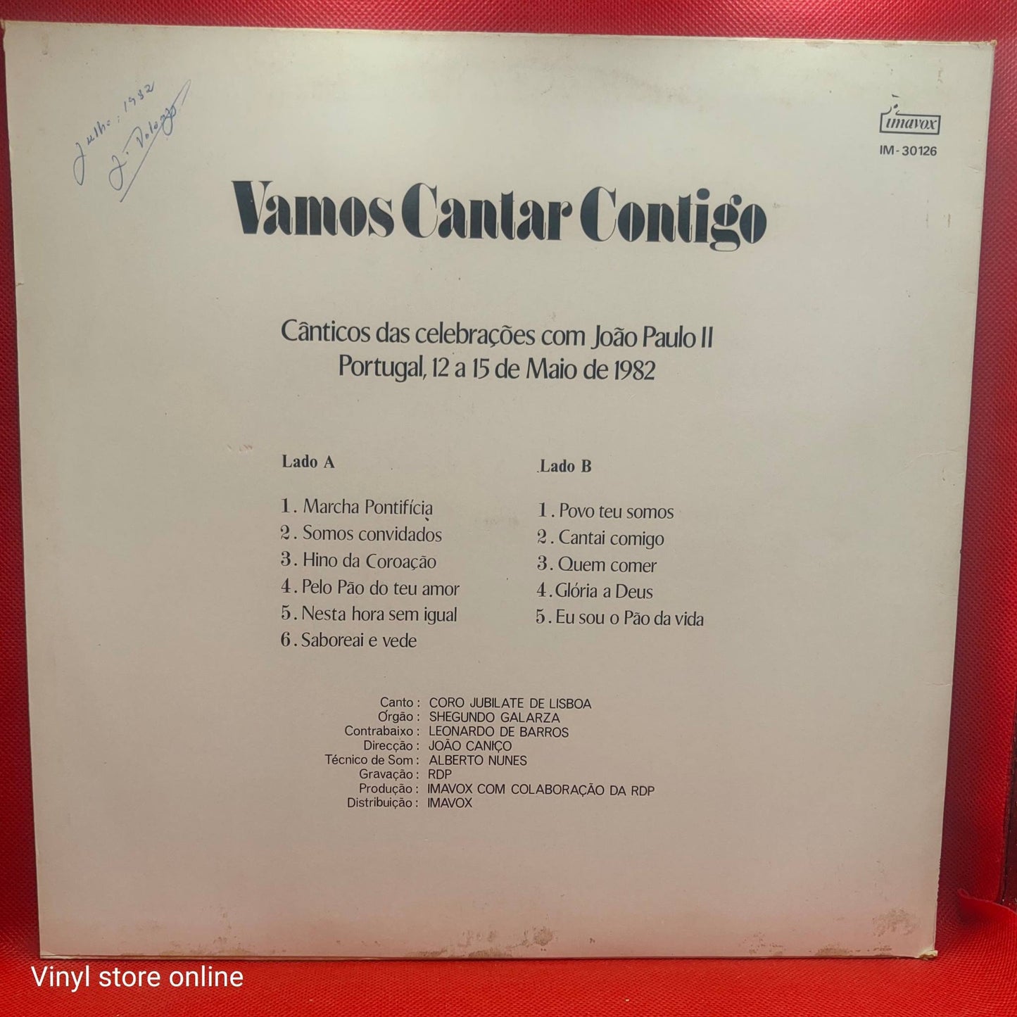 Johannes Paul II. – Lass uns mit dir singen