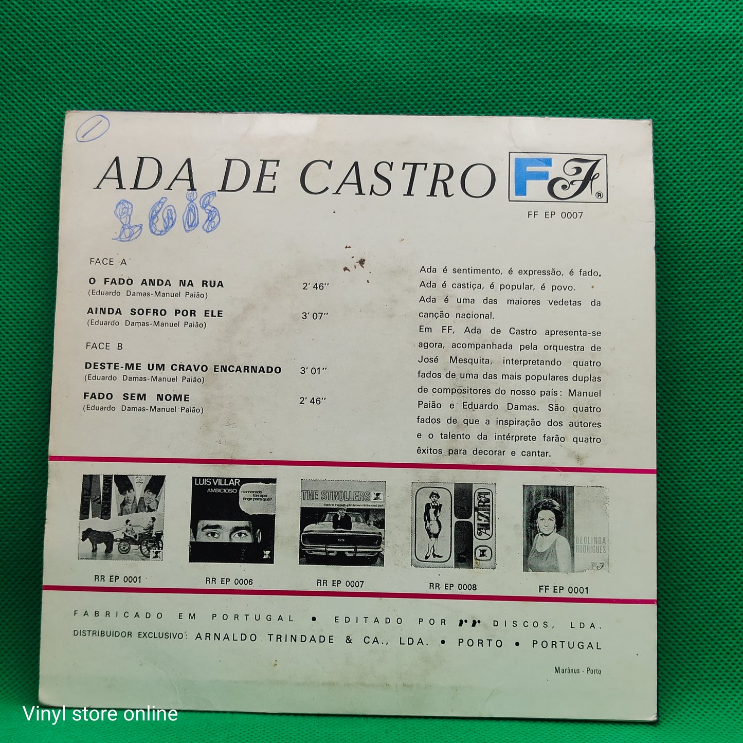 Ada De Castro – Fado Anda Na Rua