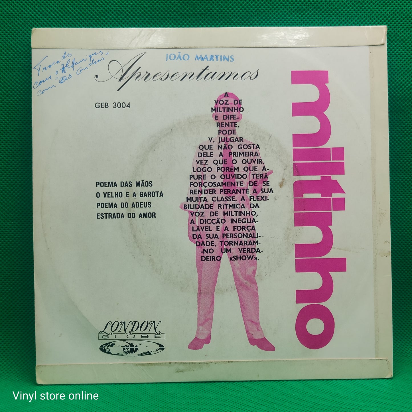 Miltinho – Apresentamos