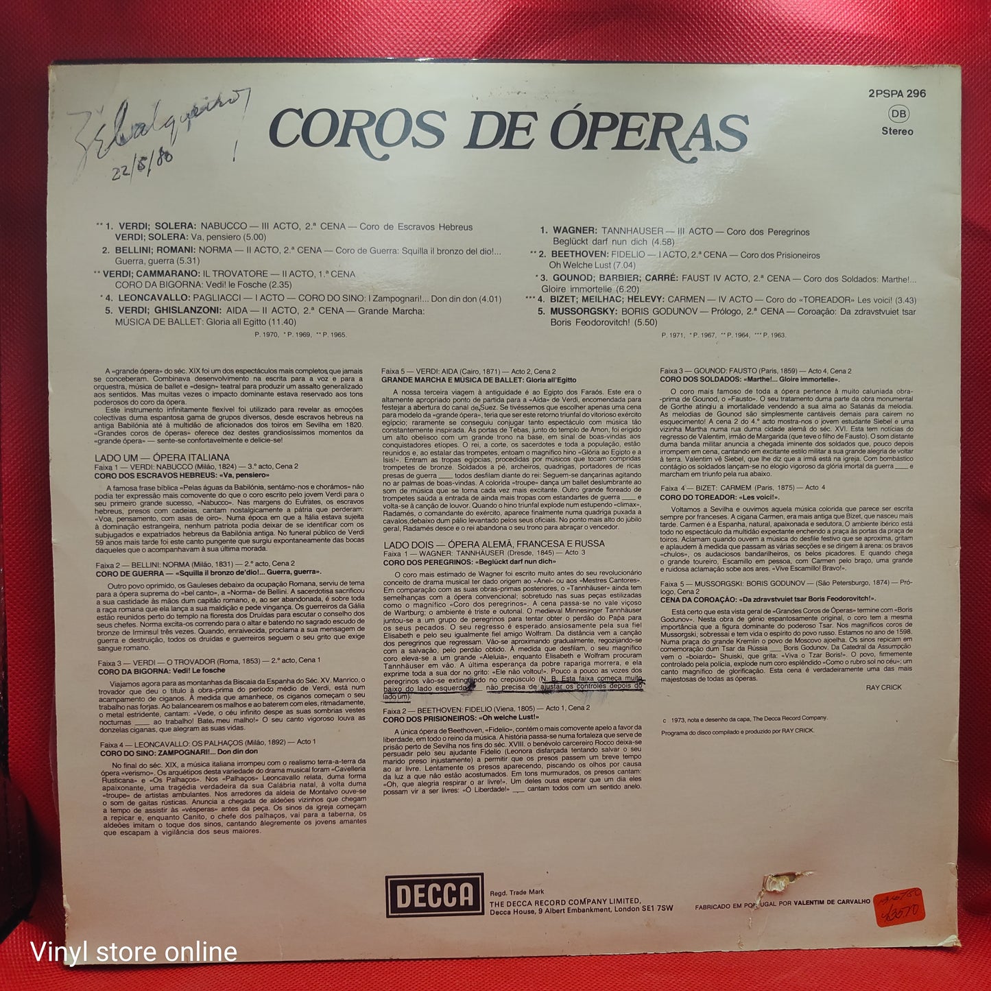 Verschiedene – Große Opernchöre