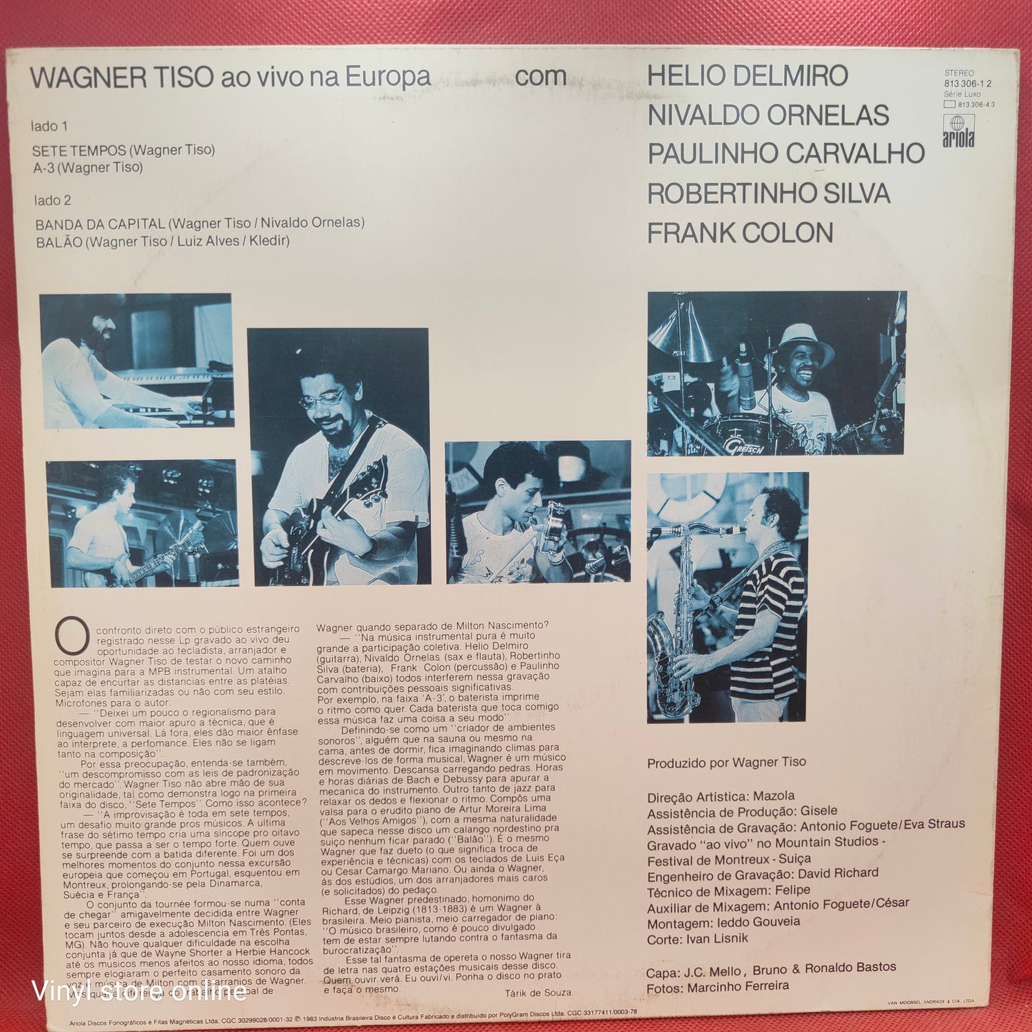 Wagner Tiso – Ao Vivo Na Europa