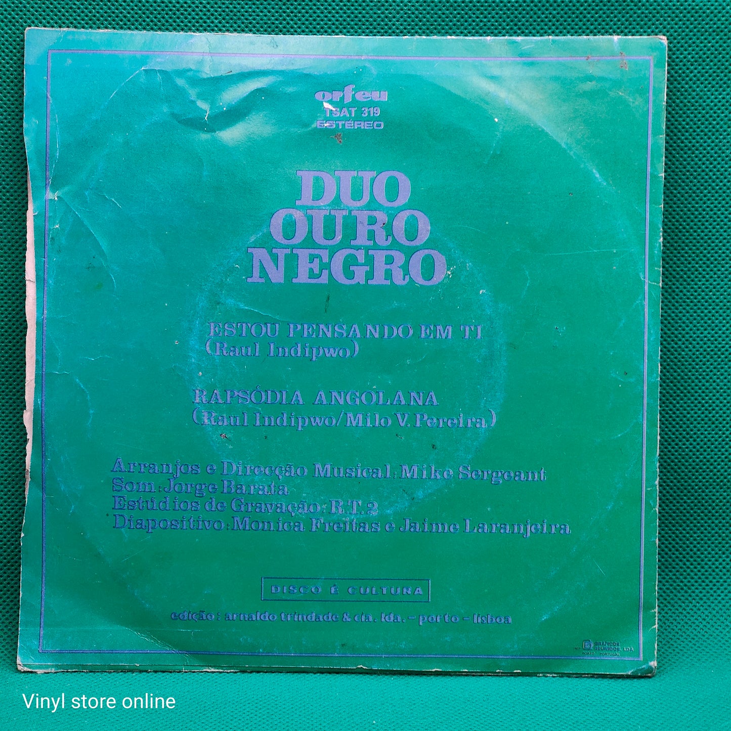Duo Ouro Negro – Estou Pensando Em Ti