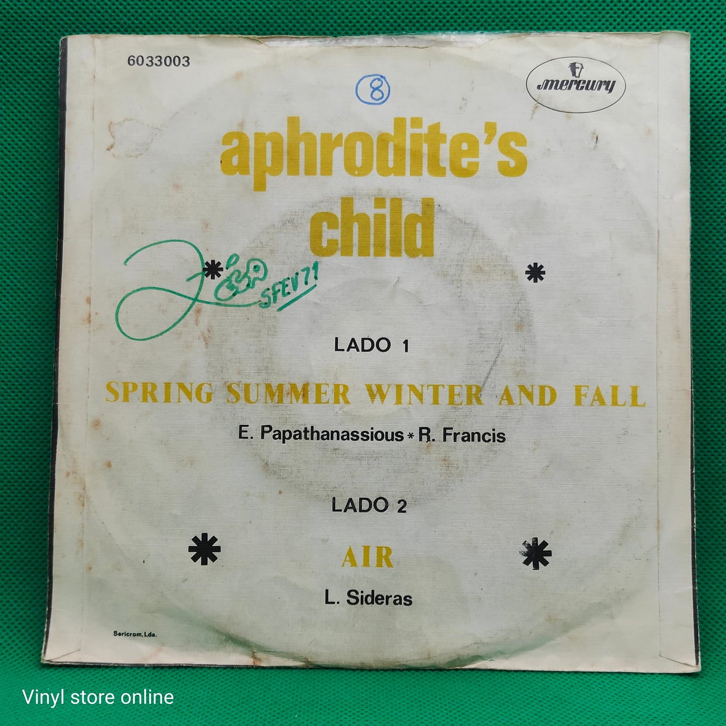 Das Kind der Aphrodite – Frühling, Sommer, Winter und Herbst
