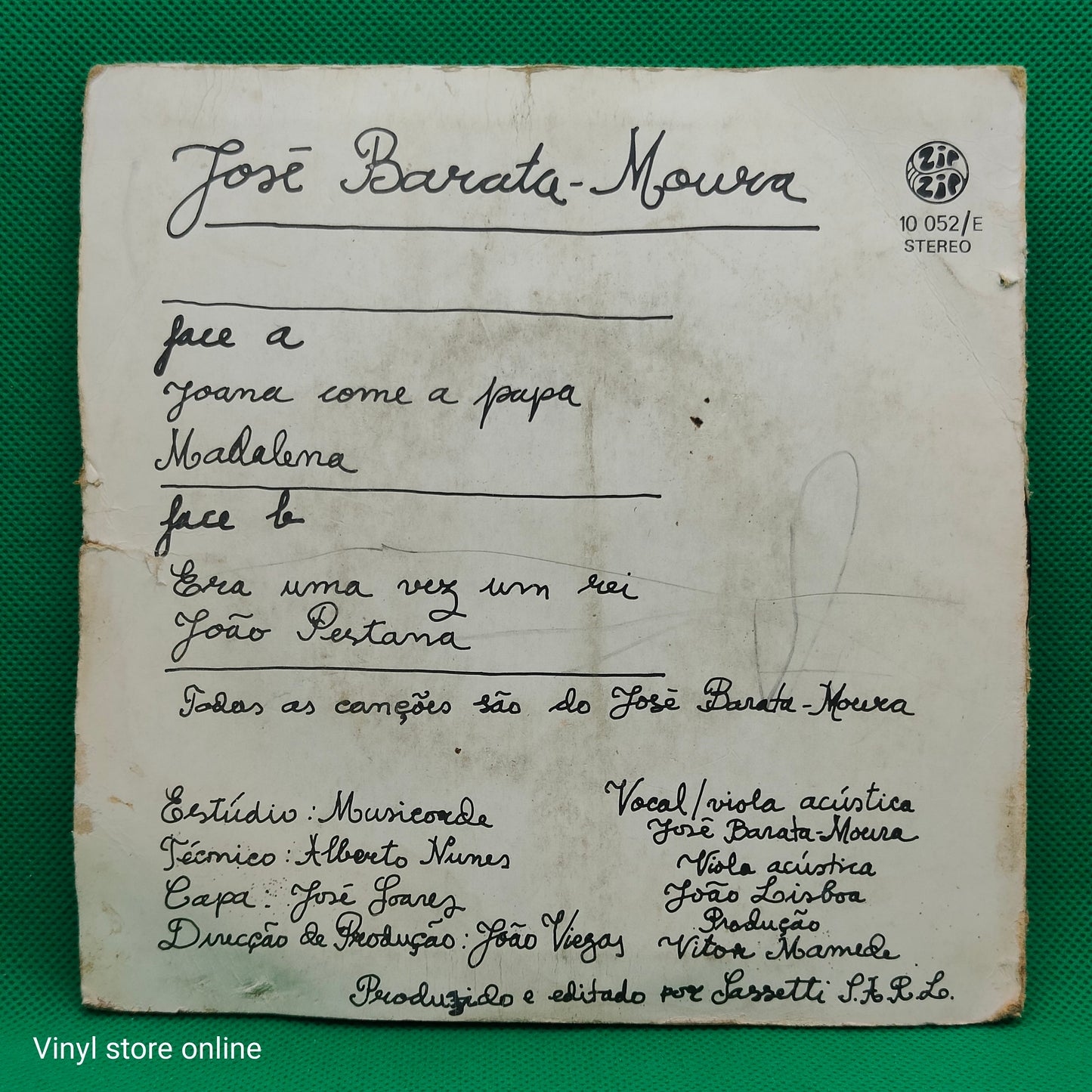 José Barata Moura – Joana Come A Papa