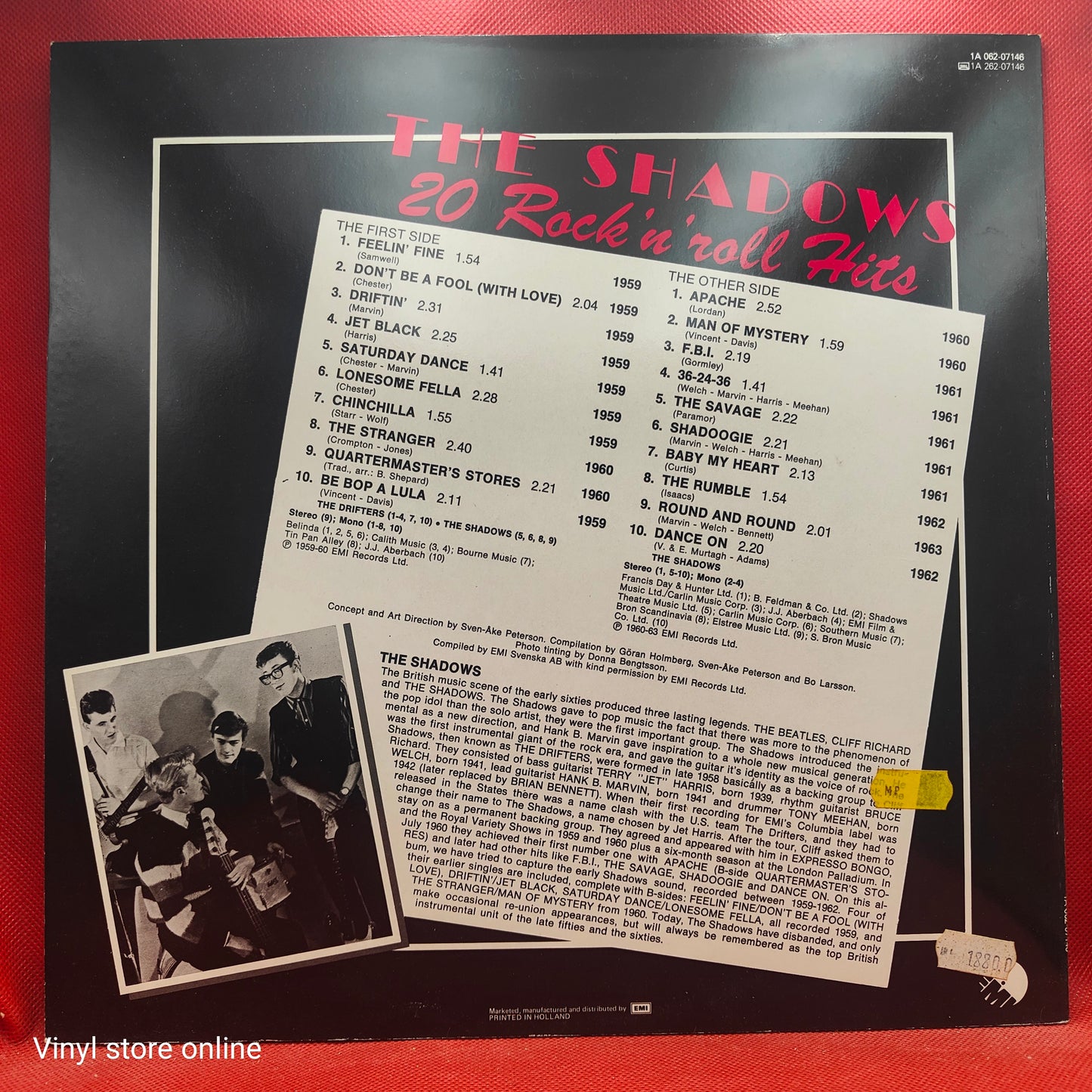 The Shadows – 20 Rock 'N' Roll Hits