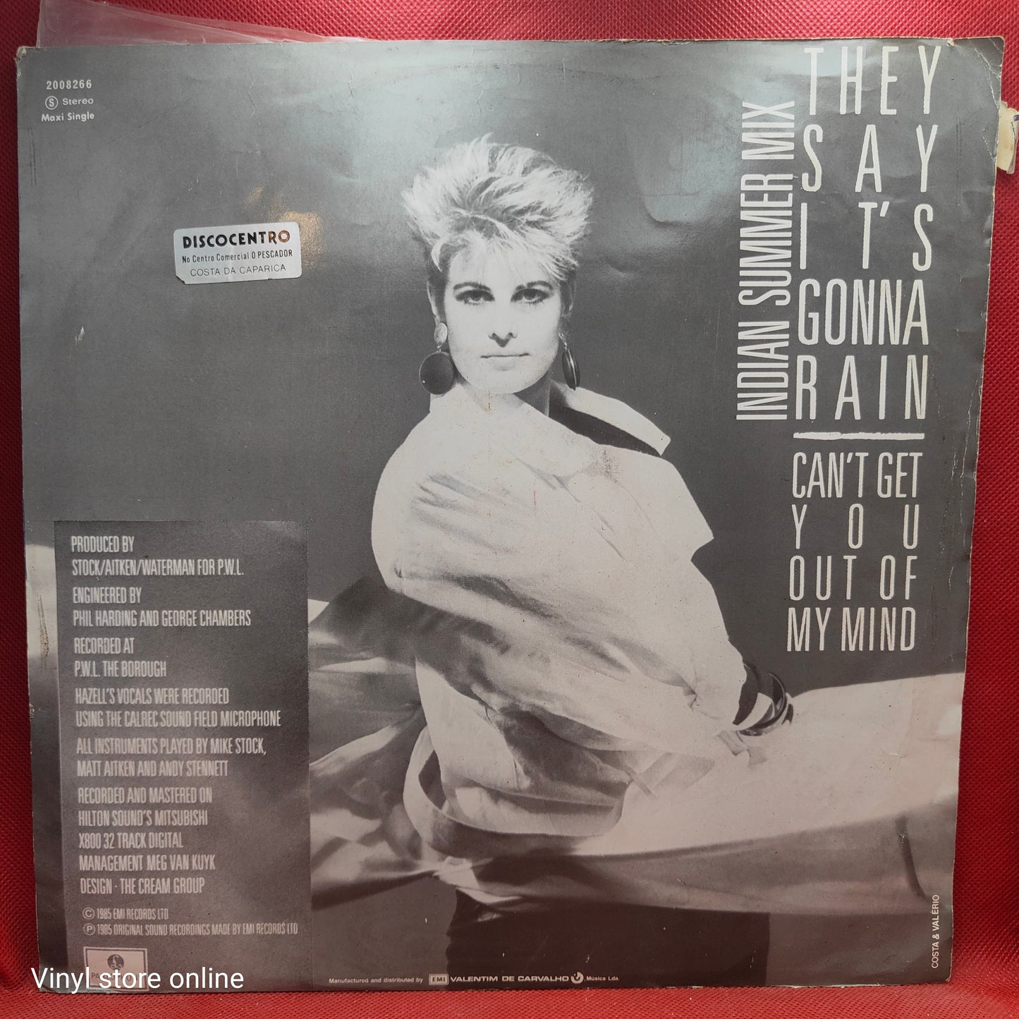 Hazell Dean – They Say It's Gonna Rain (Indian Summer Mix)