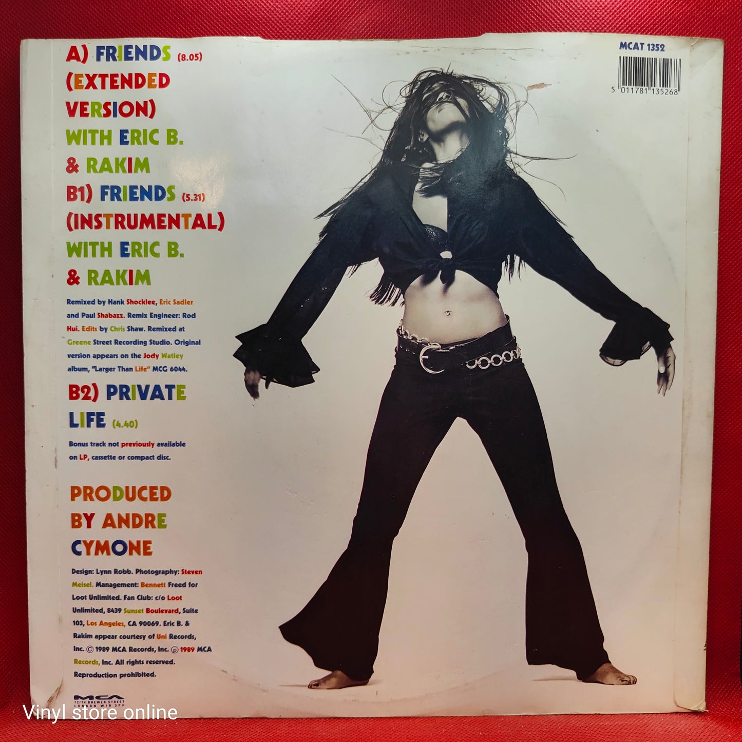 Jody Watley With Eric B. & Rakim – Friends