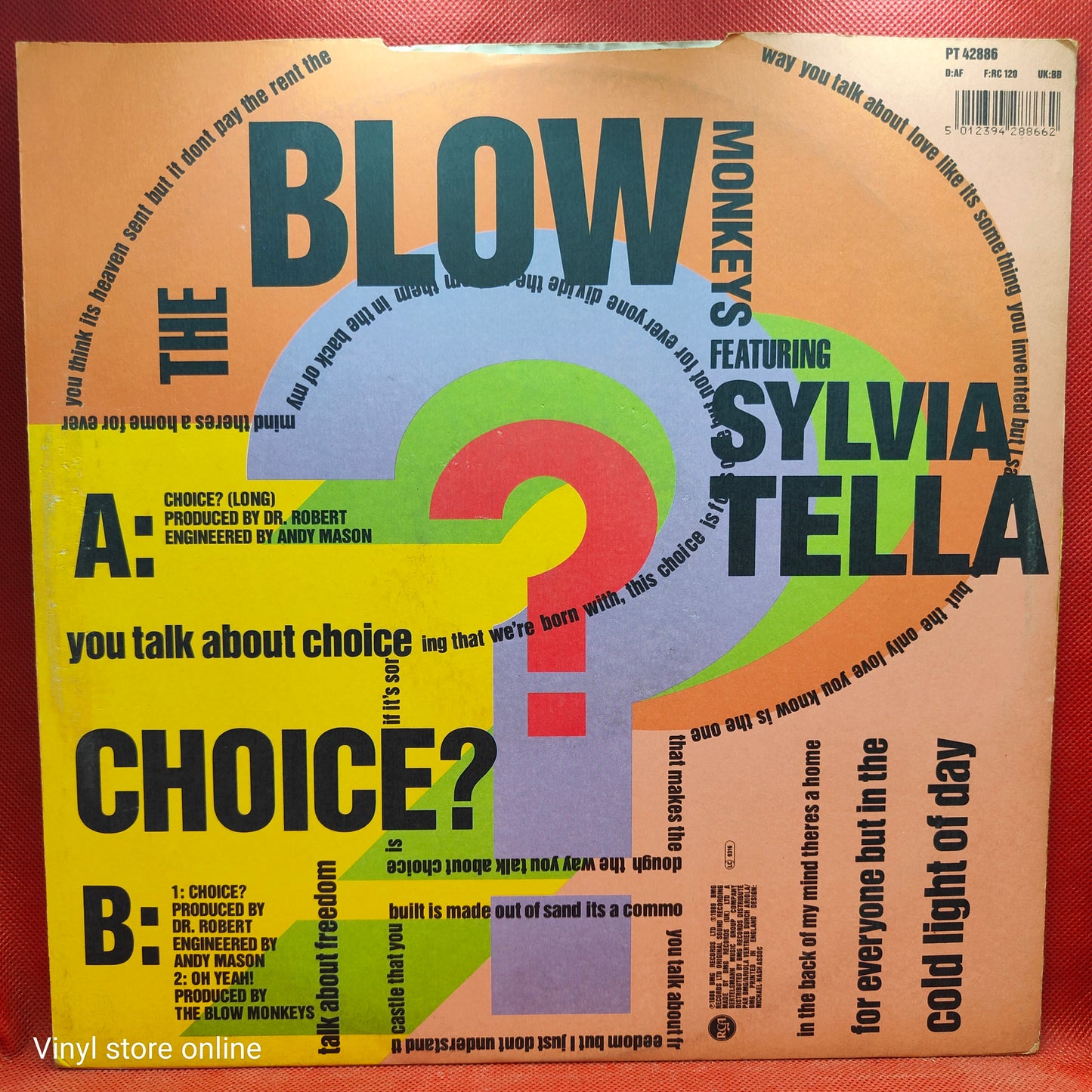 The Blow Monkeys – Choice?