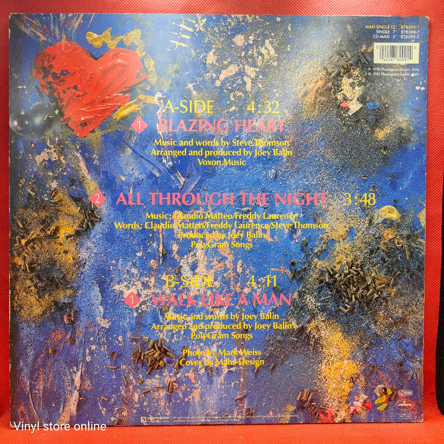 Steve Thomson – Blazing Heart