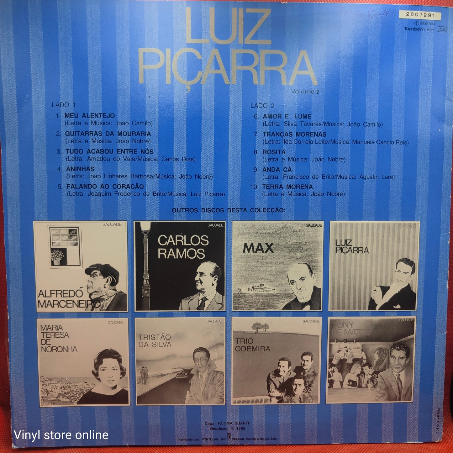 Luiz Piçarra –Saudade (Volume 2)