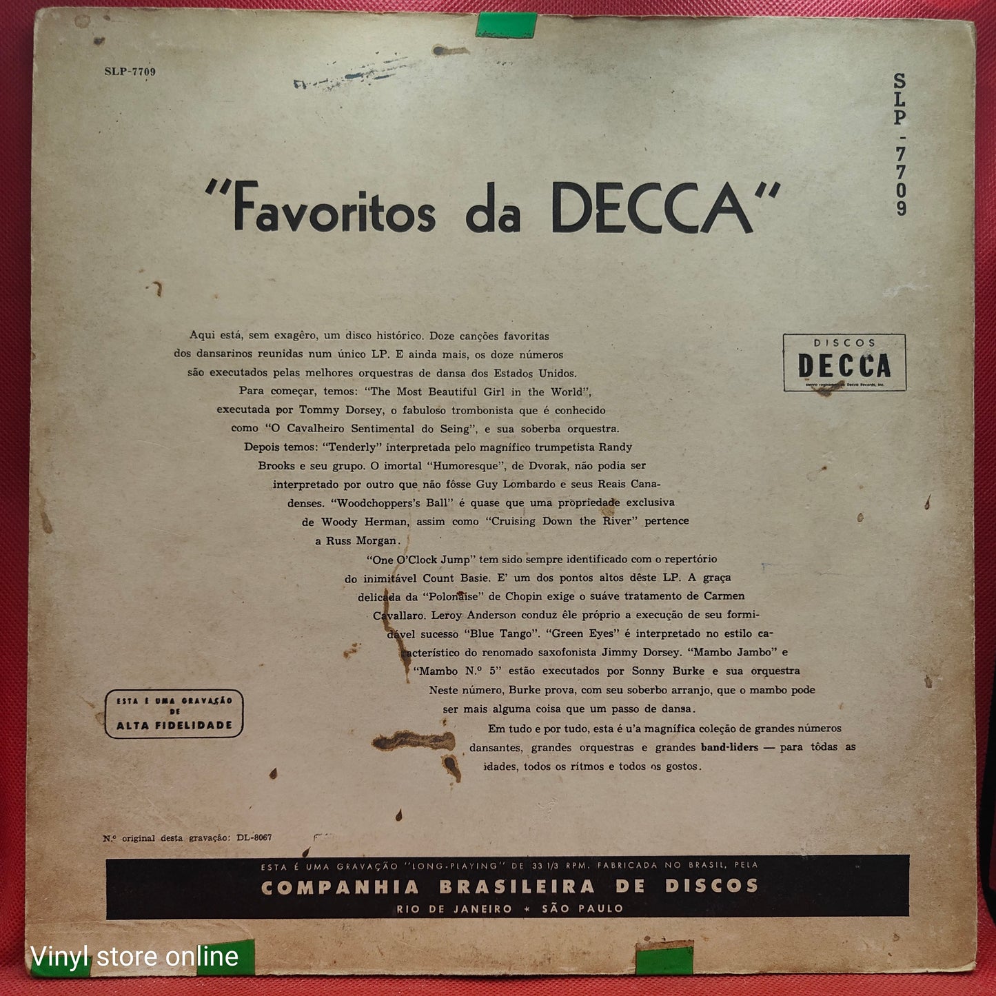 Favoritos da Decca