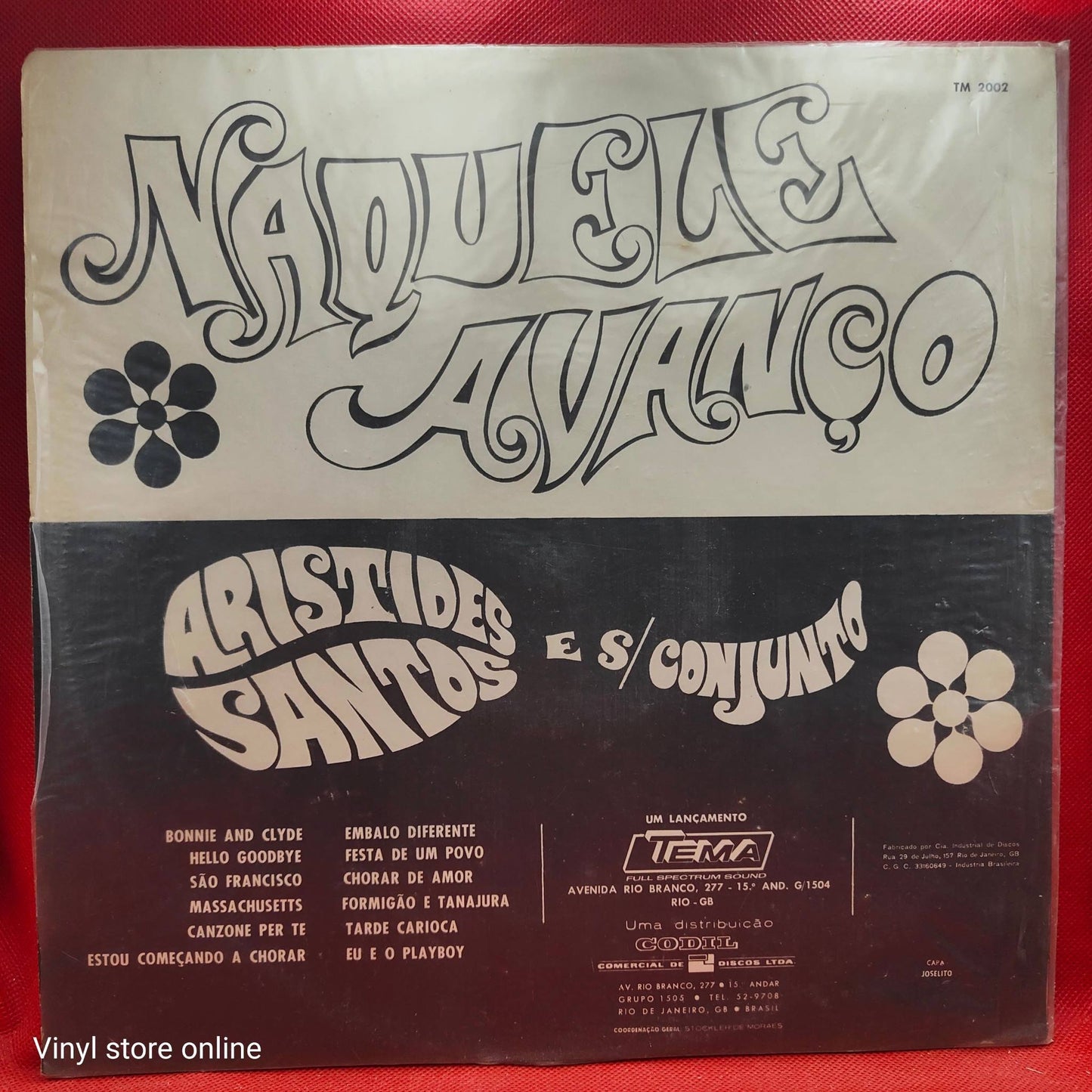 Aristides Santos E Seu Conjunto – Naquele Avanço