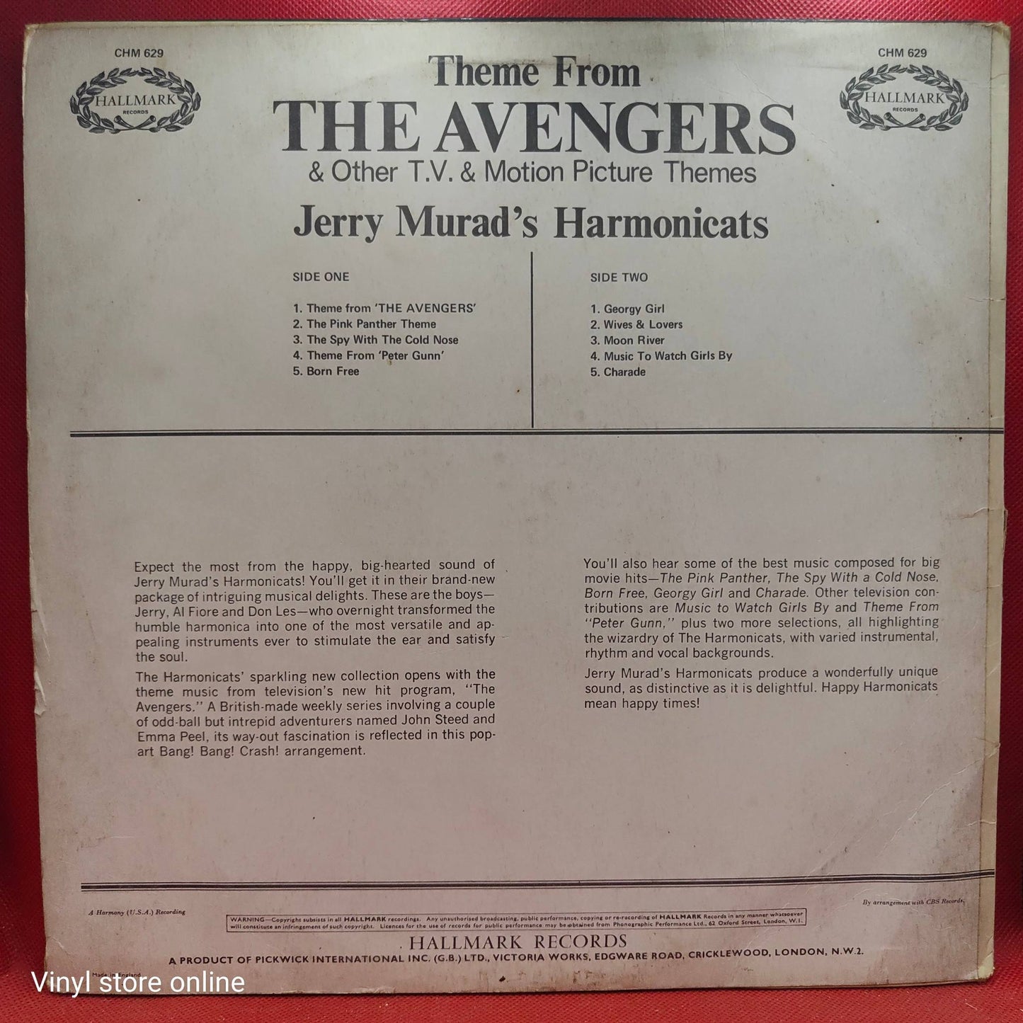 Jerry Murad's Harmonicats – Theme From The Avengers