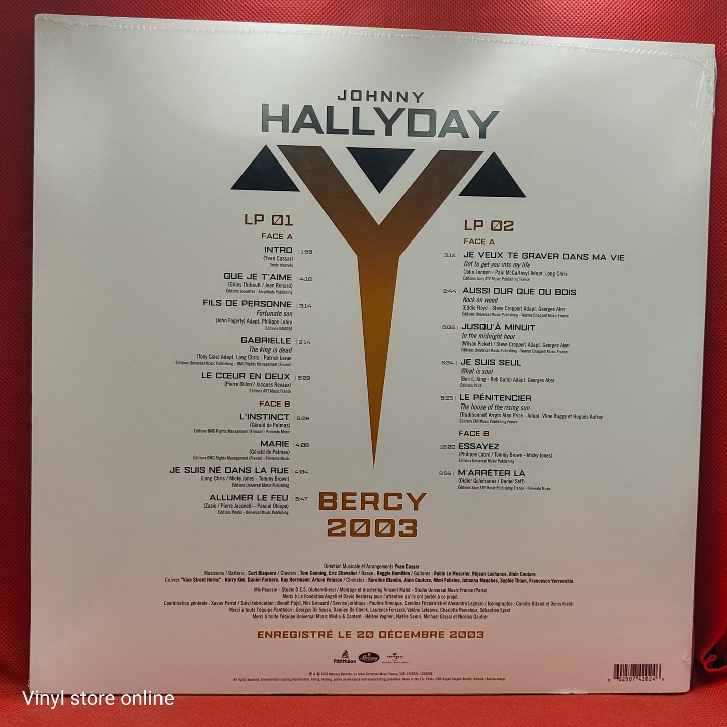 Johnny Hallyday – Bercy 2003