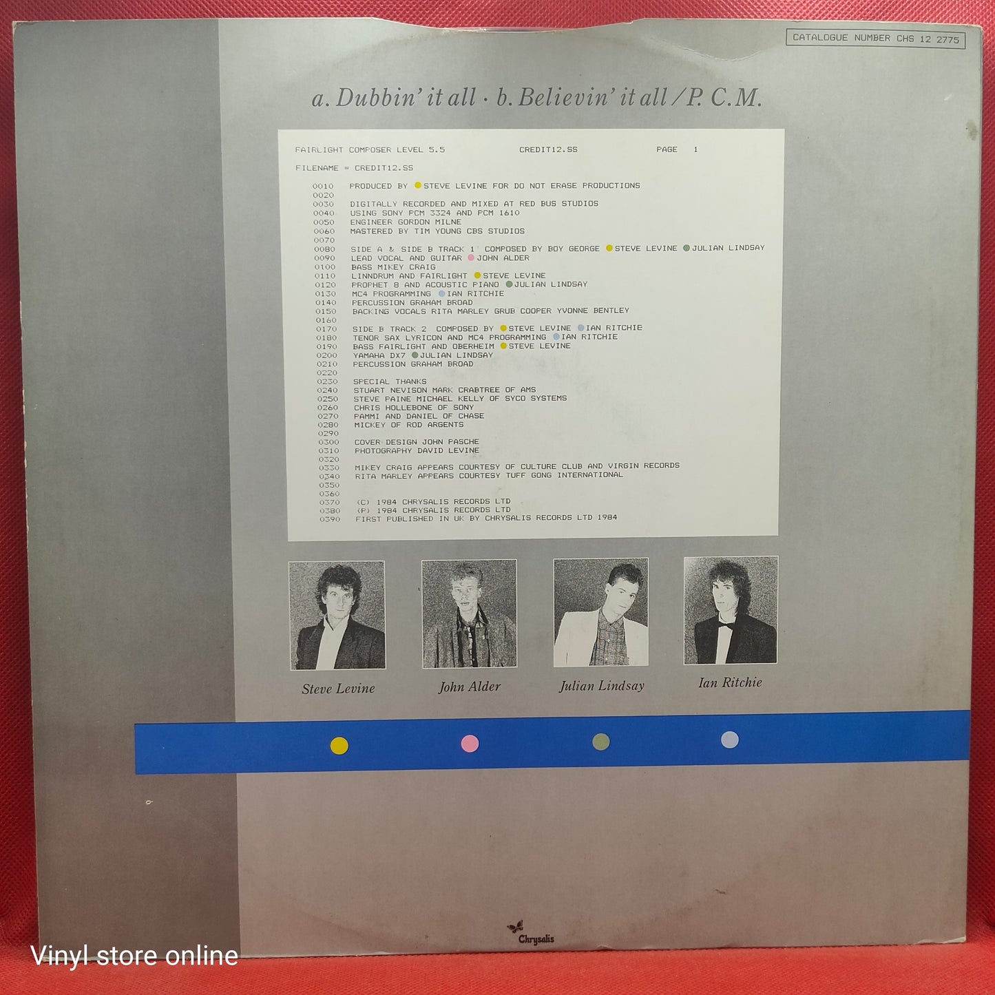 Steve Levine – Dubbin' It All