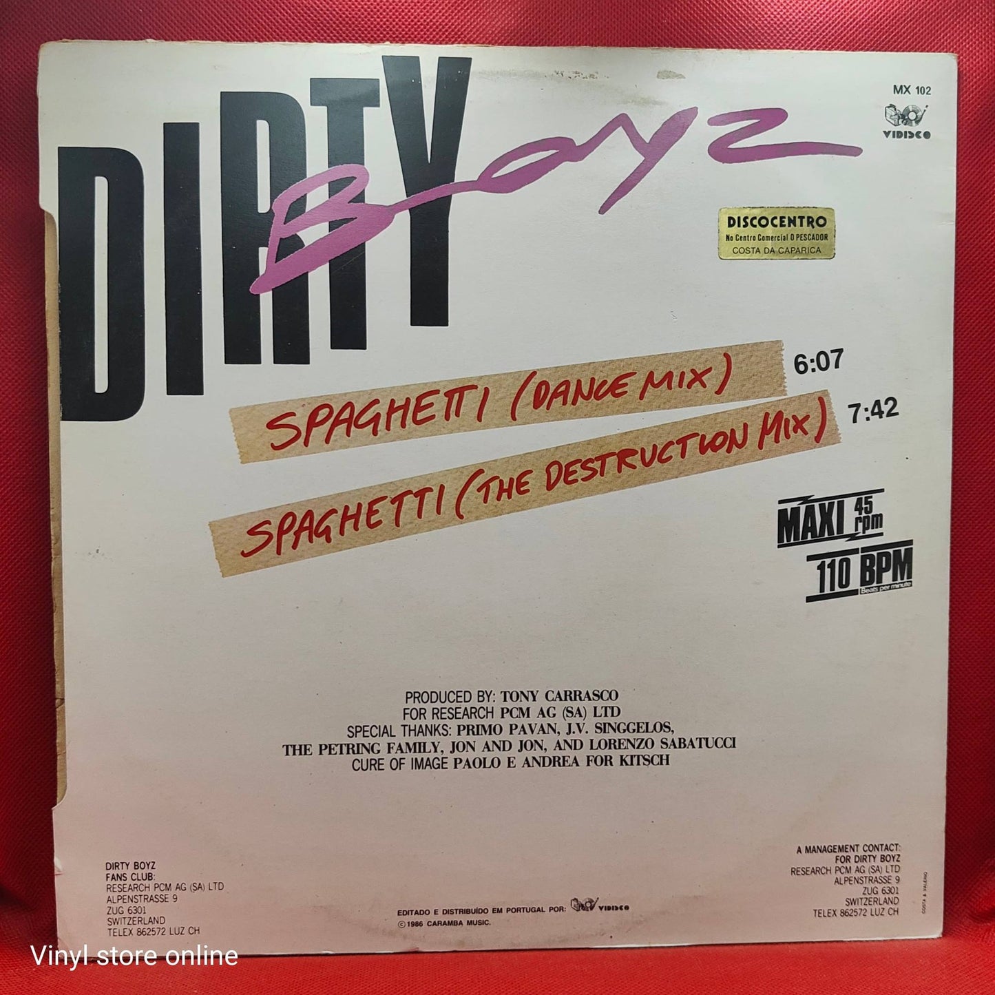 Dirty Boyz – Spaghetti