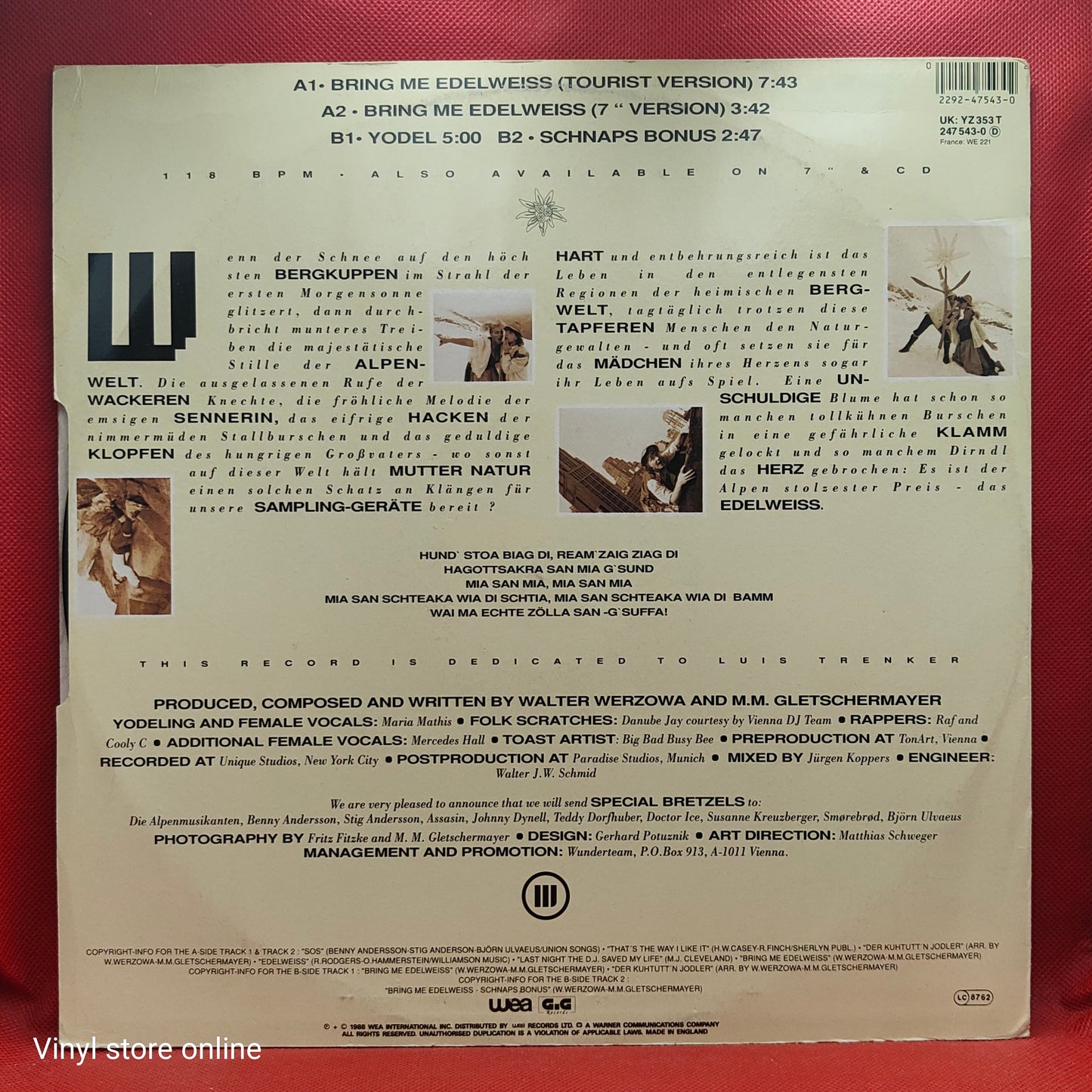 Edelweiss – Bring Me Edelweiss